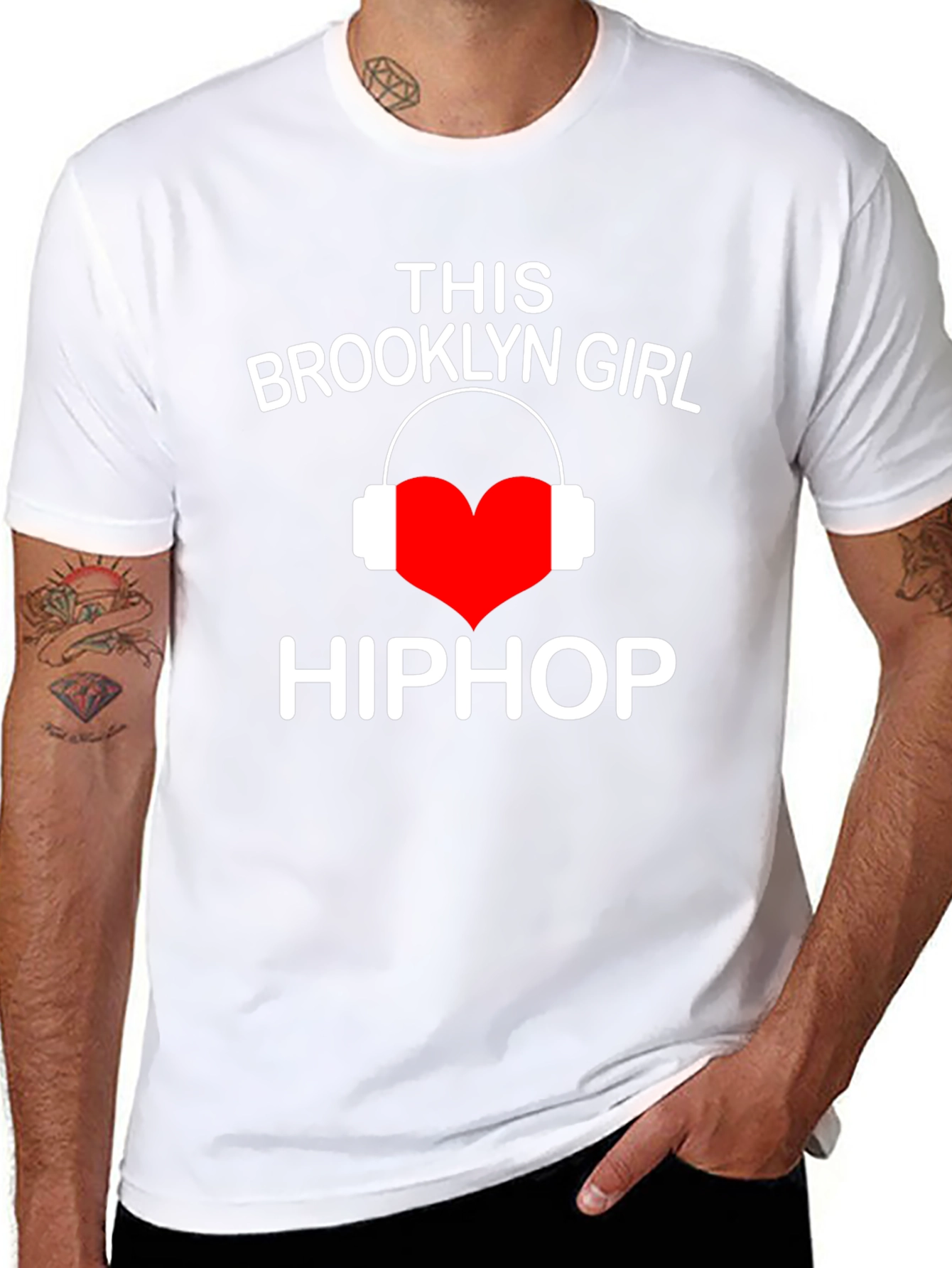 Brooklyn Girl Hip Hop Graphic T-Shirt
