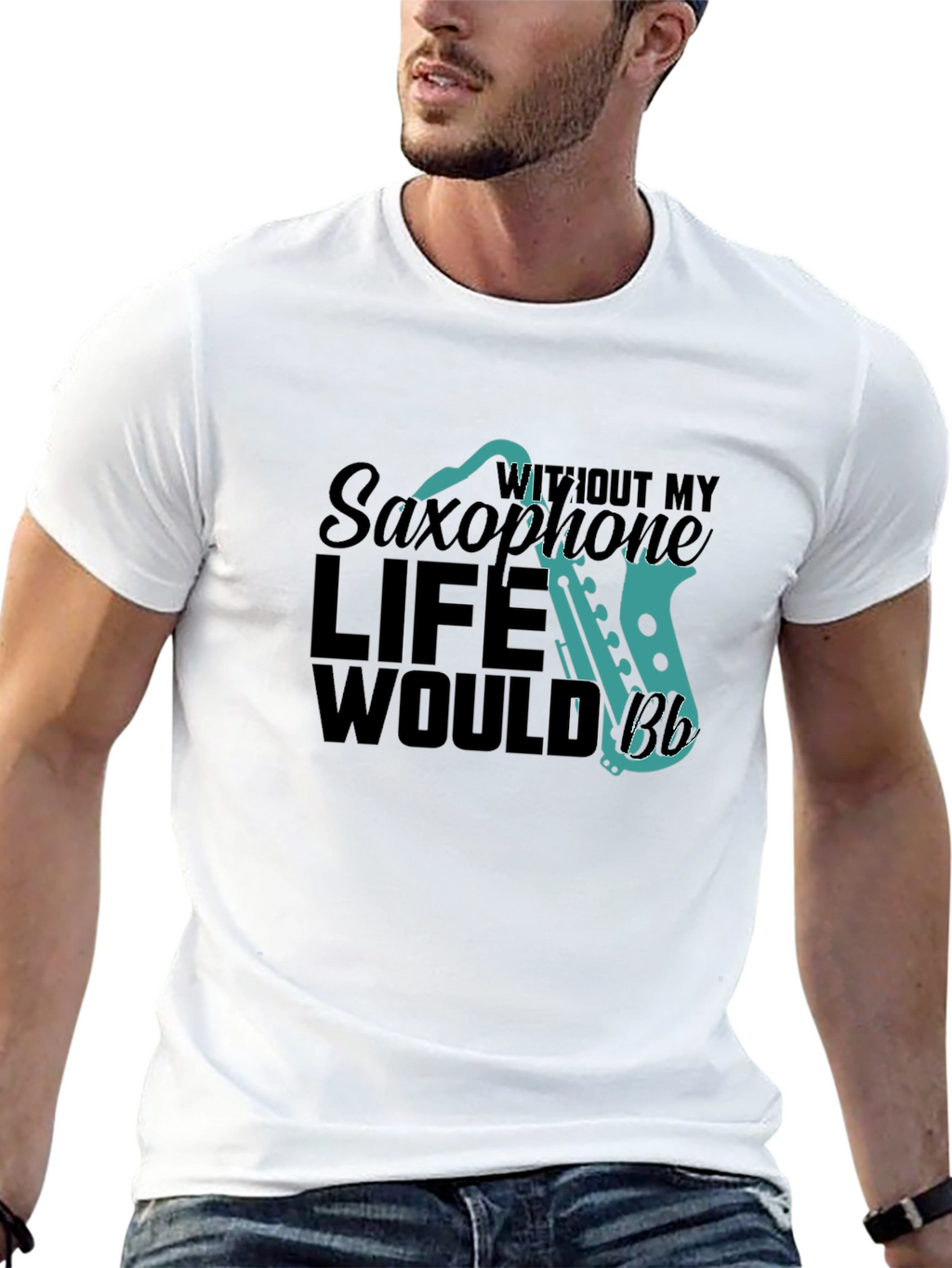 Saxophone Lovers T-Shirt - Musical Life Apparel