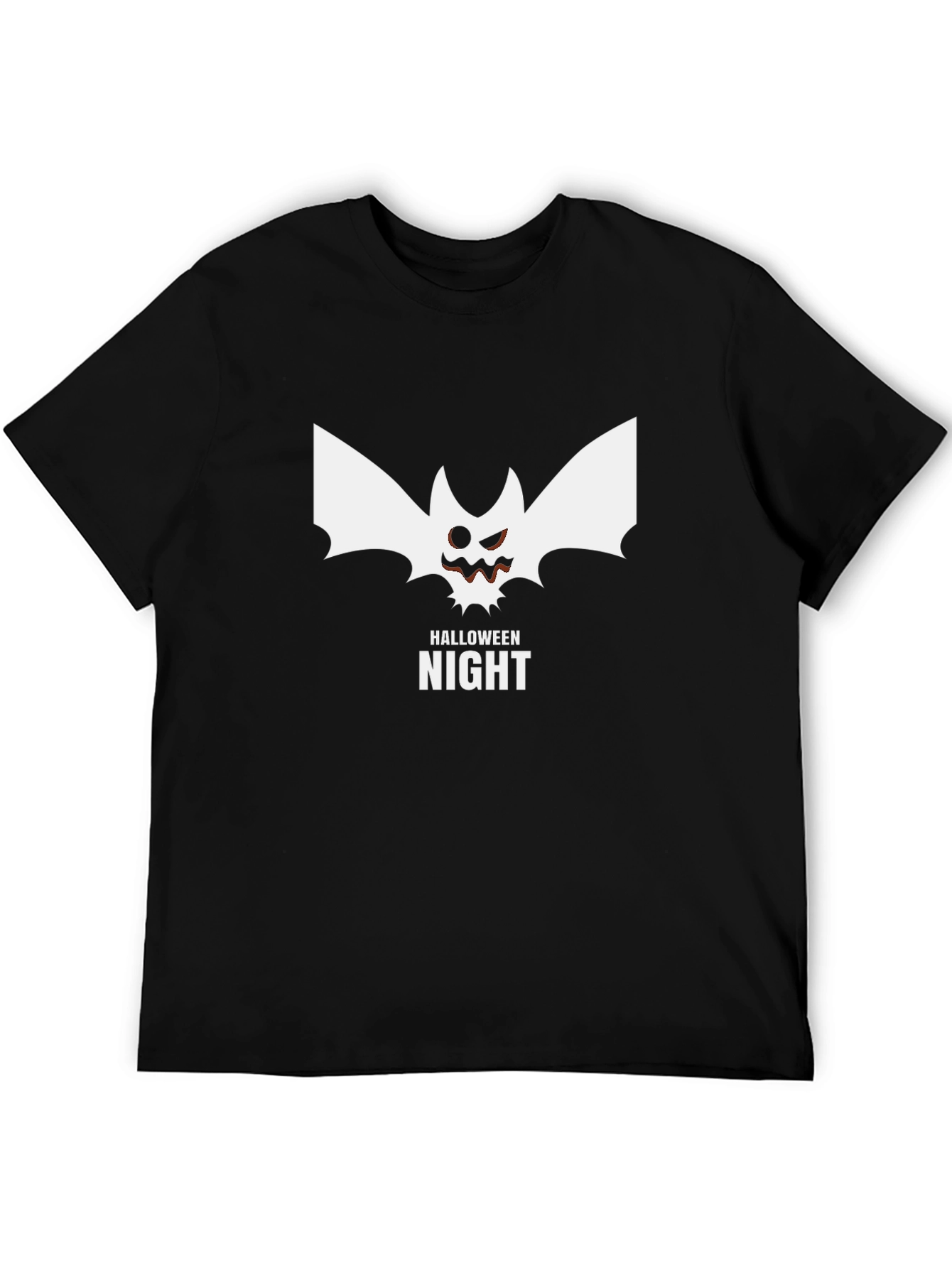 Halloween Night Bat T-Shirt - Spooky Season Tee