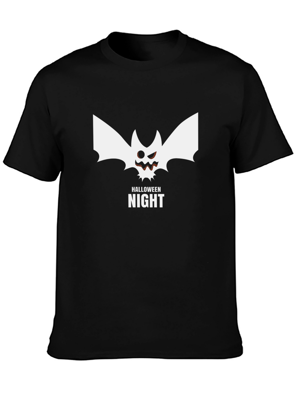 Halloween Night Bat T-Shirt - Spooky Season Tee