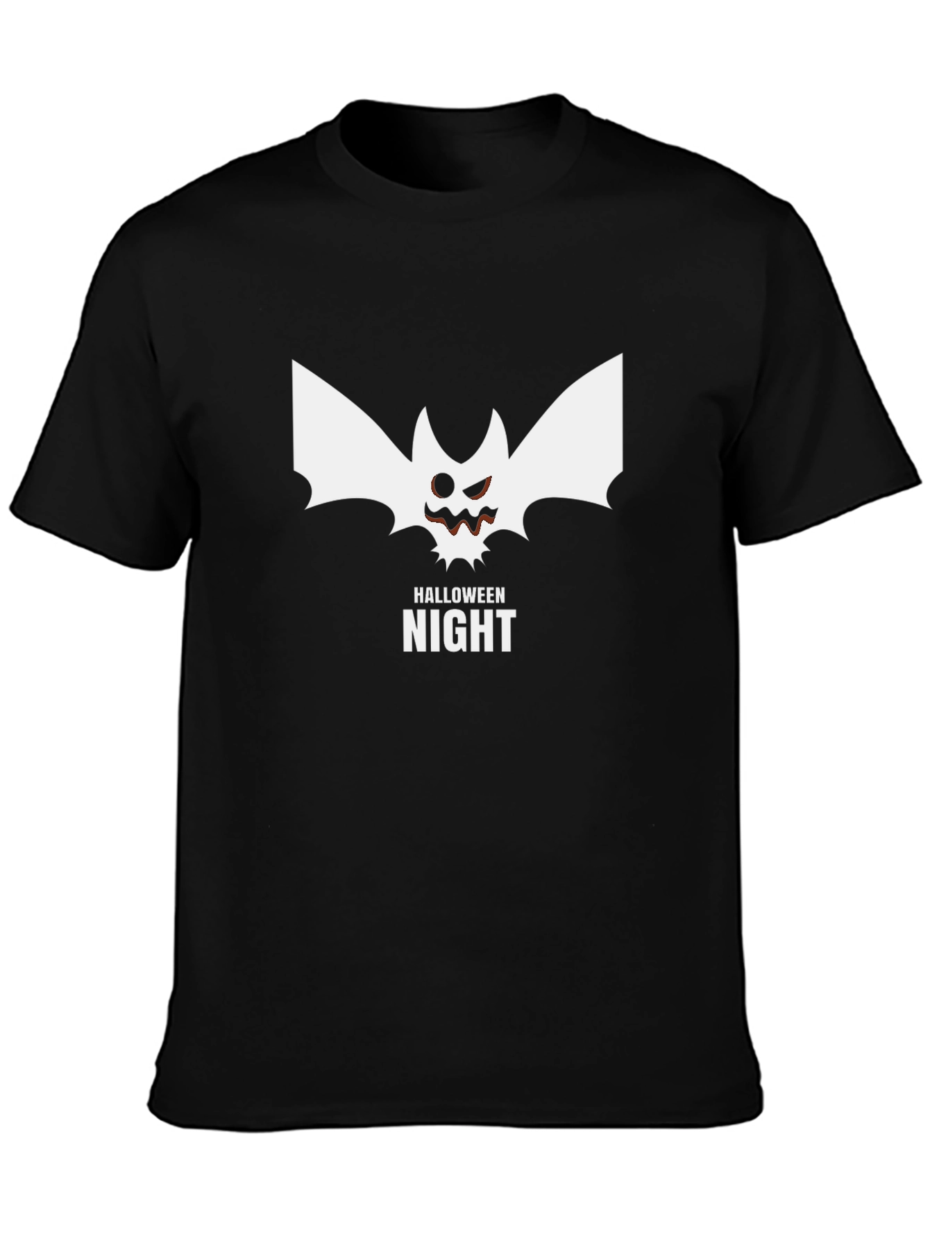 Halloween Night Bat T-Shirt - Spooky Season Tee