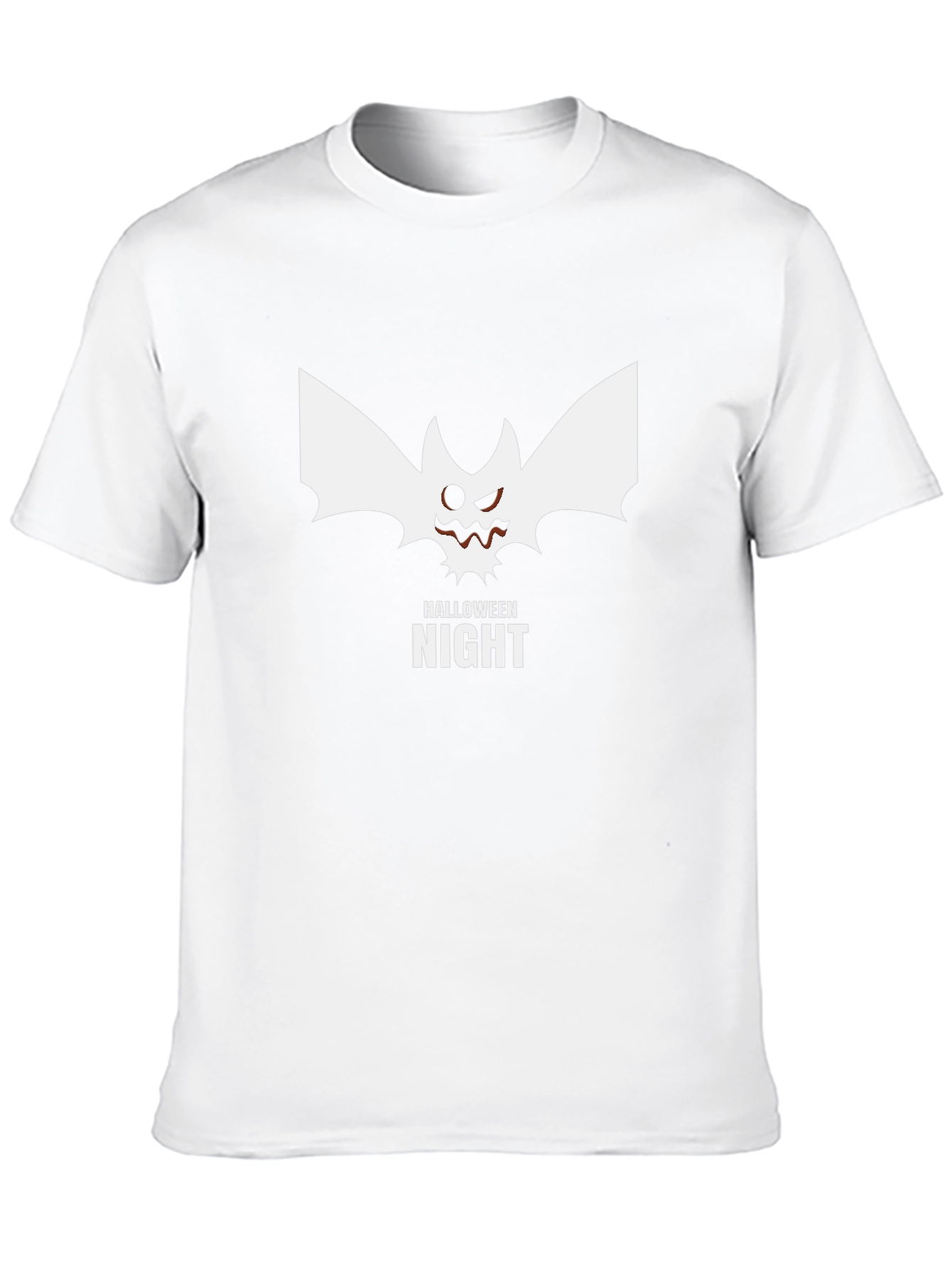 Halloween Night Bat T-Shirt - Spooky Season Tee