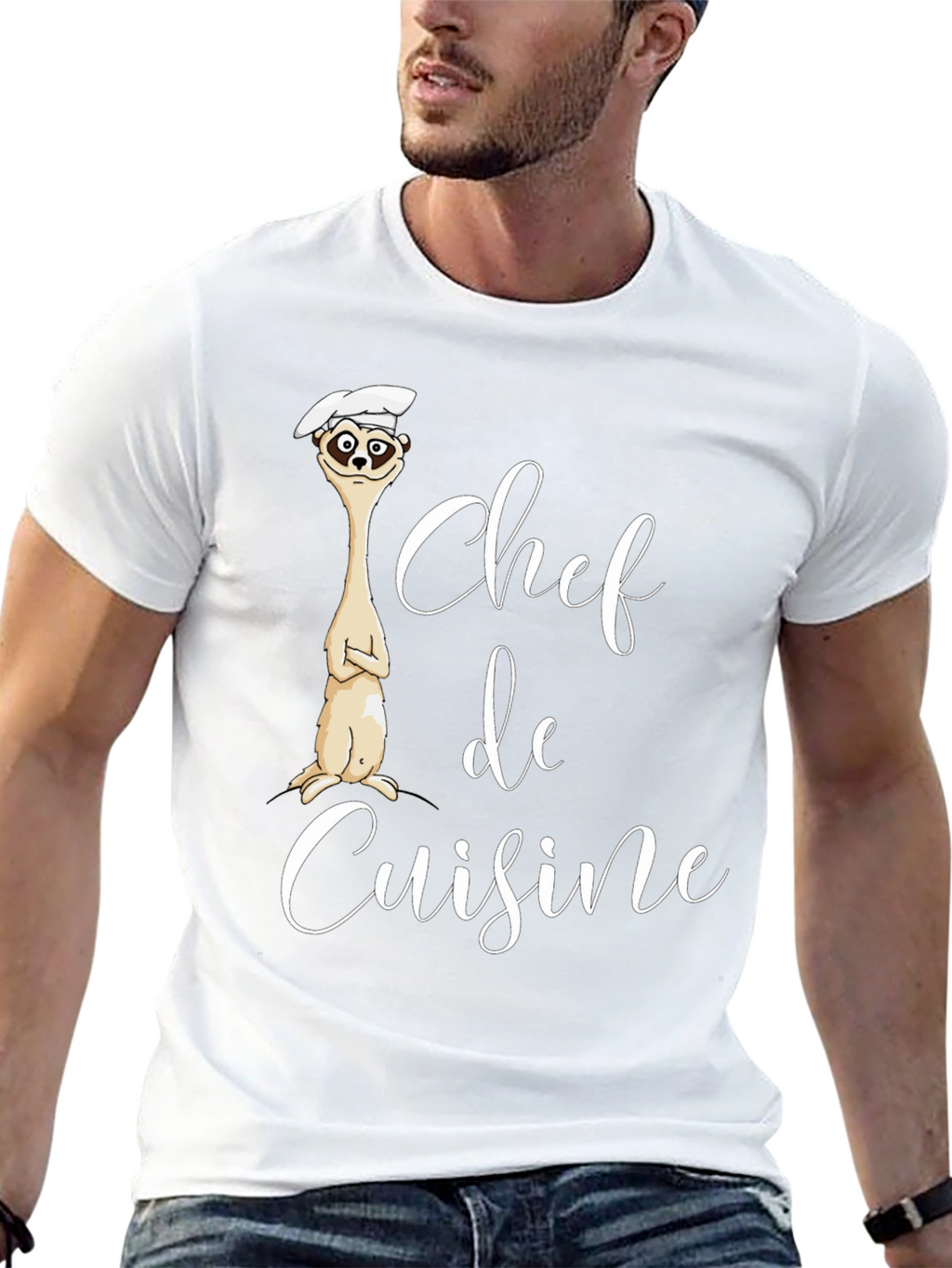 Chef de Cuisine Meerkat T-Shirt