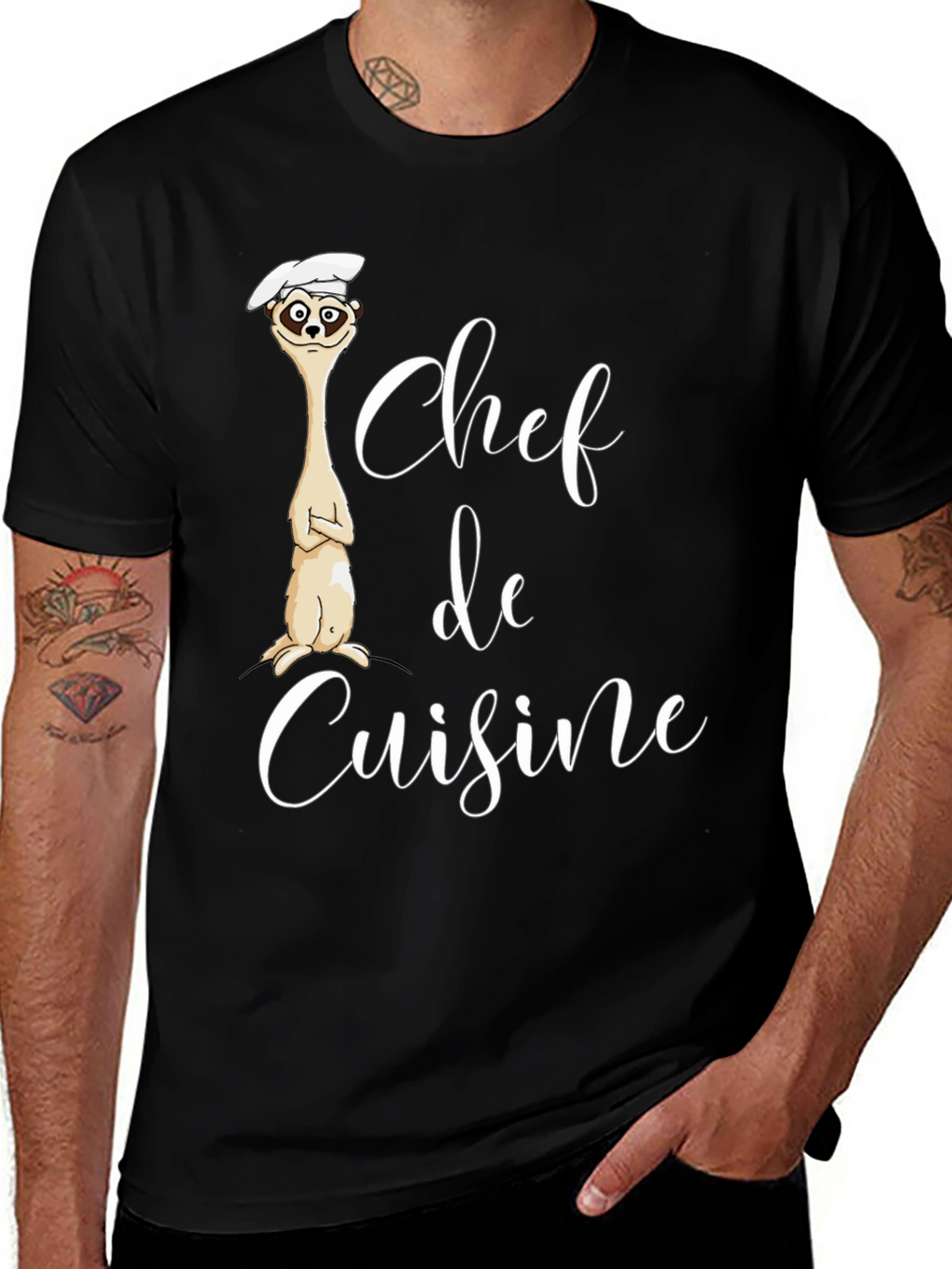 Chef de Cuisine Meerkat T-Shirt