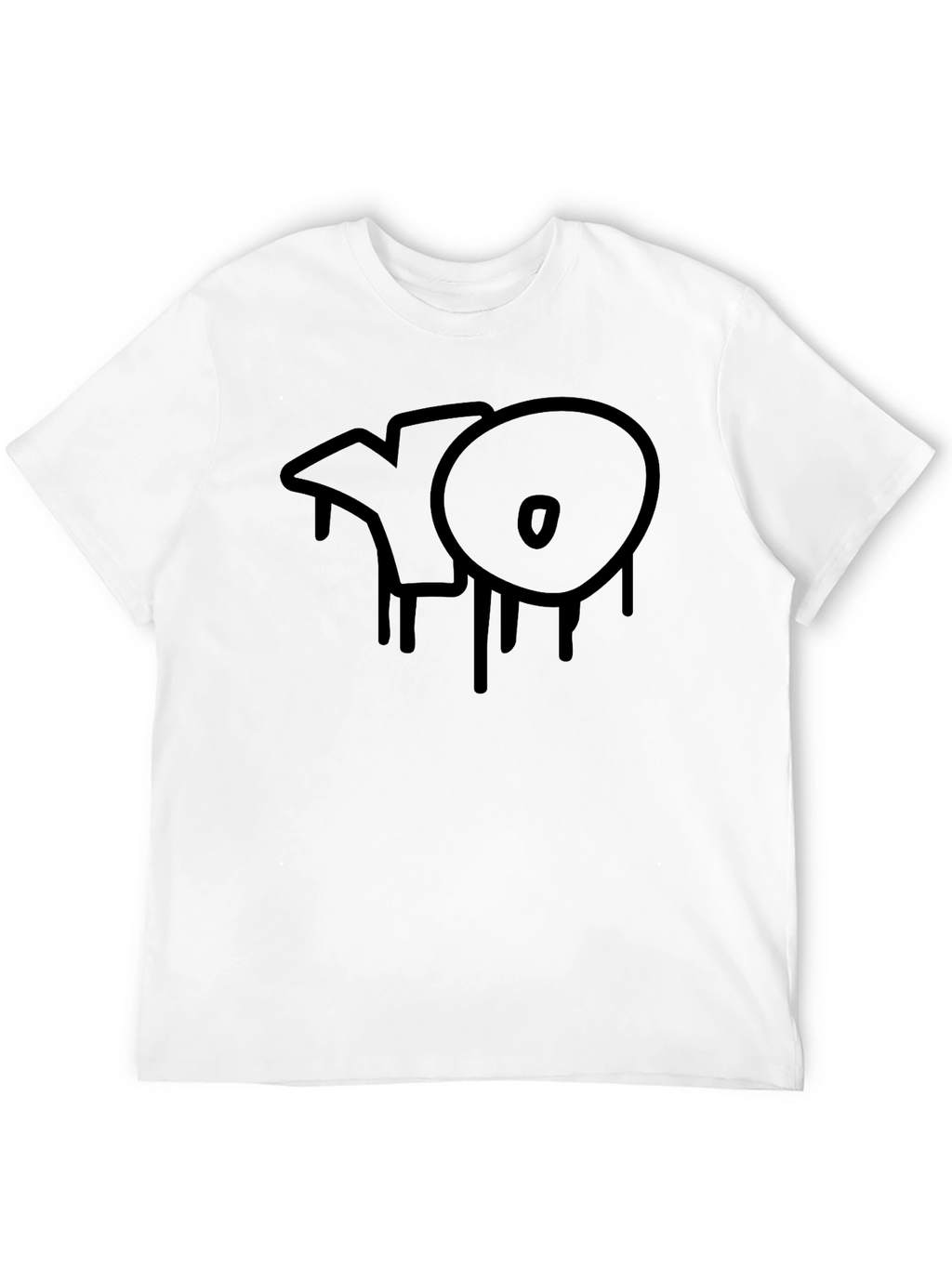 Dripping YO Black Graphic T-Shirt