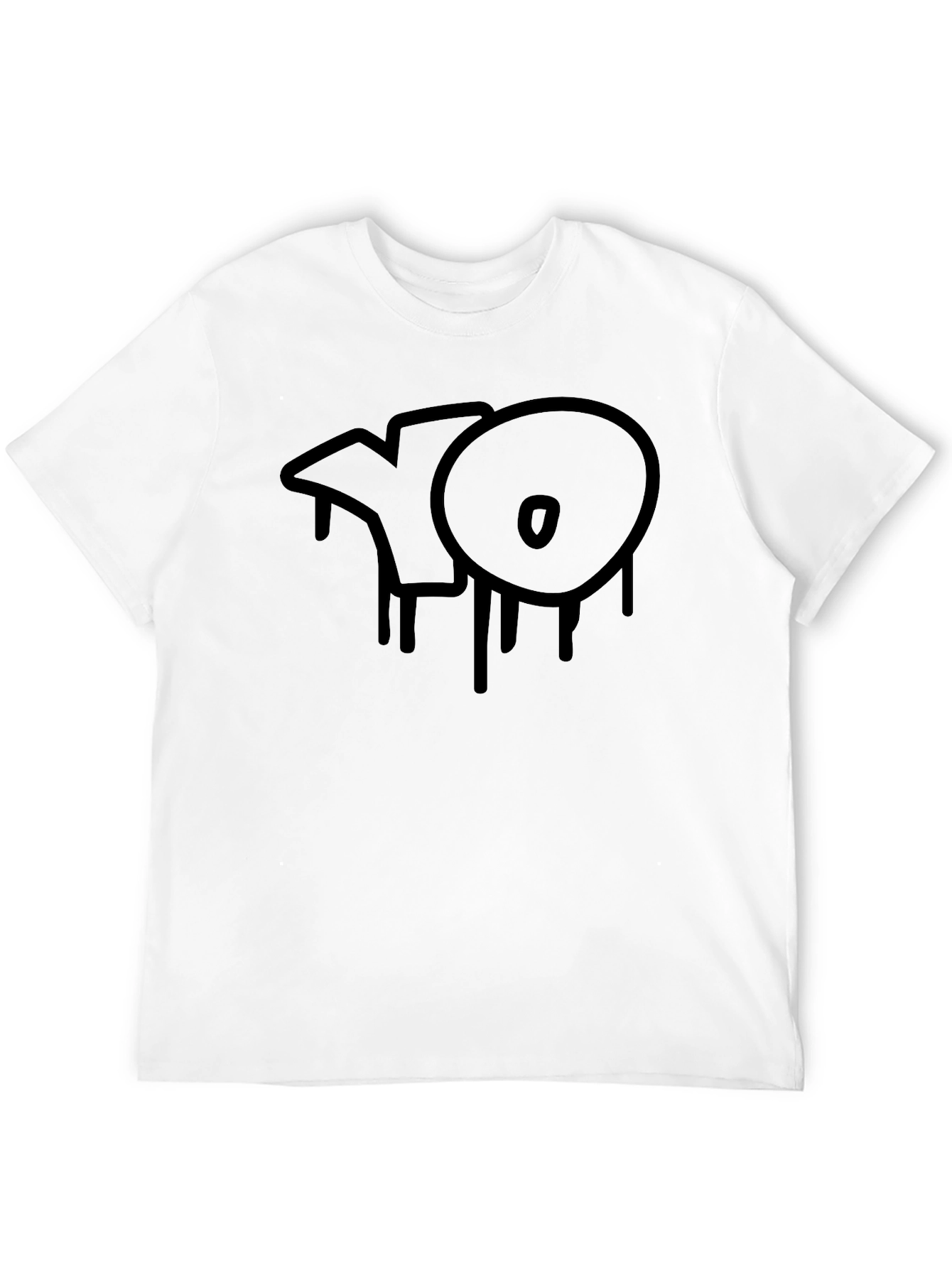 Dripping YO Black Graphic T-Shirt