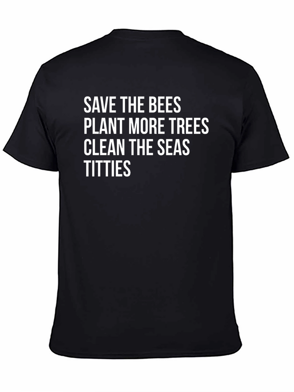 Save the Bees Graphic Print T-Shirt