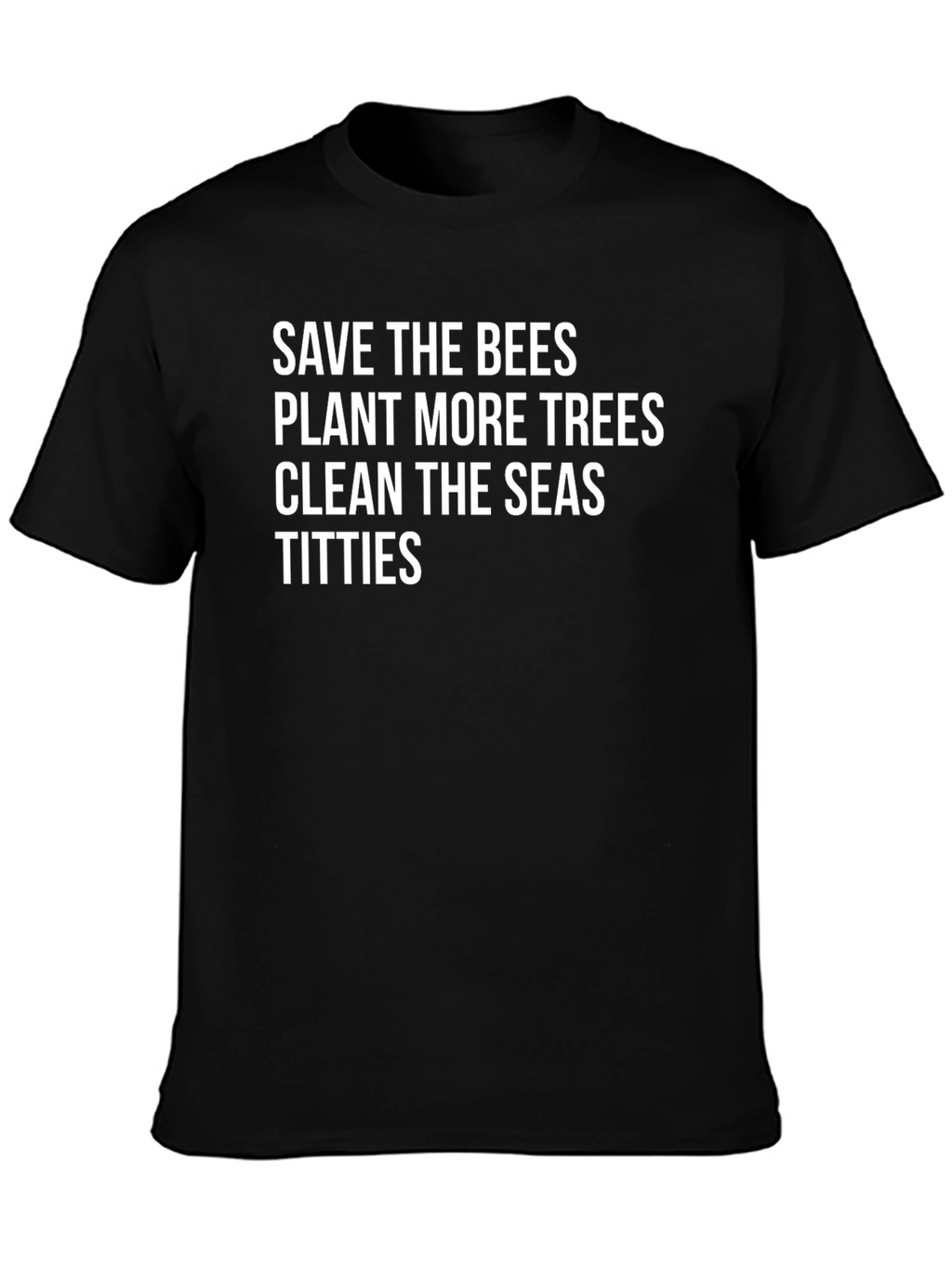 Save the Bees Graphic Print T-Shirt