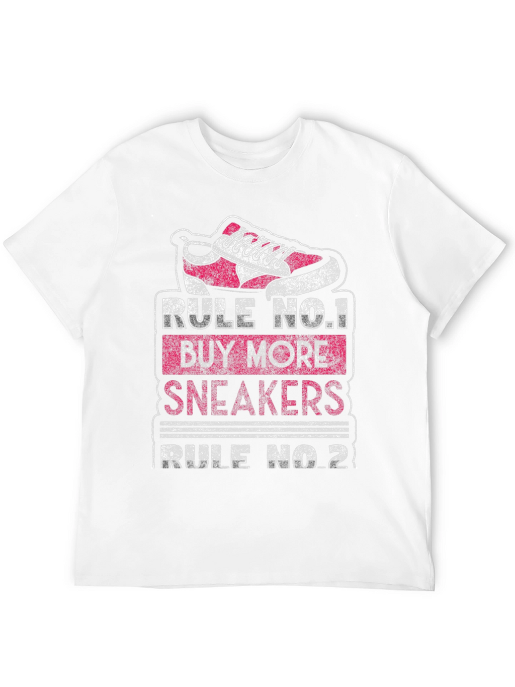 Rule No.1 Buy More Sneakers Graphic T-Shirt