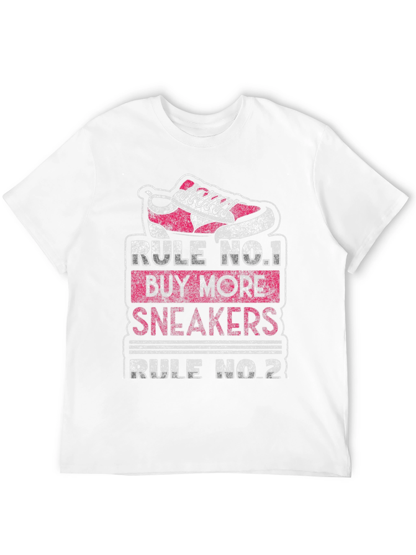 Rule No.1 Buy More Sneakers Graphic T-Shirt