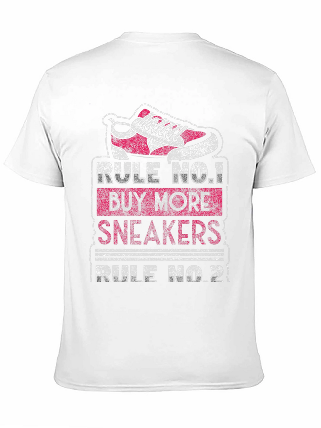 Rule No.1 Buy More Sneakers Graphic T-Shirt