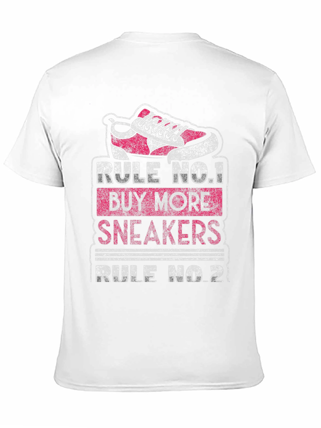 Rule No.1 Buy More Sneakers Graphic T-Shirt