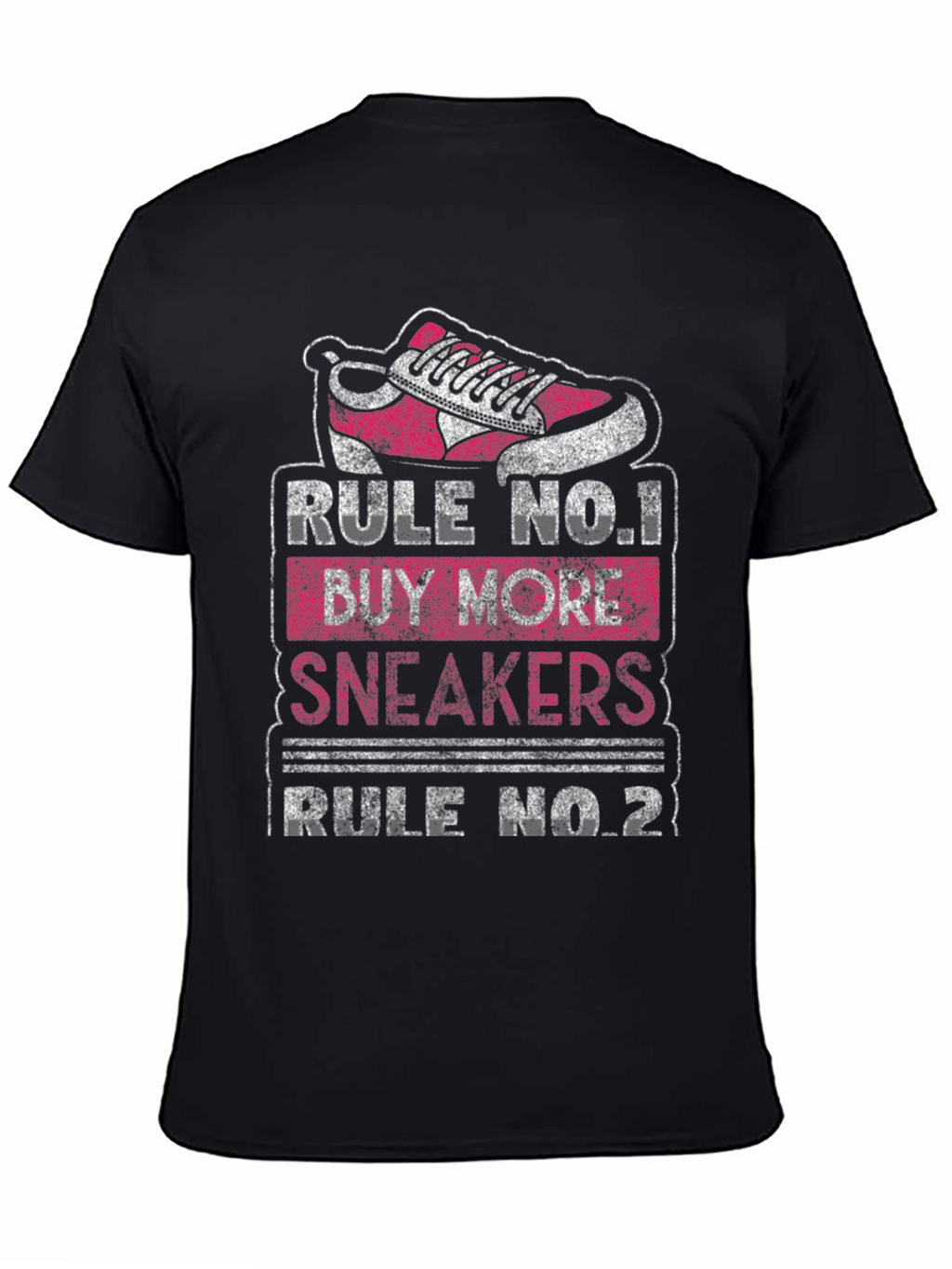 Rule No.1 Buy More Sneakers Graphic T-Shirt
