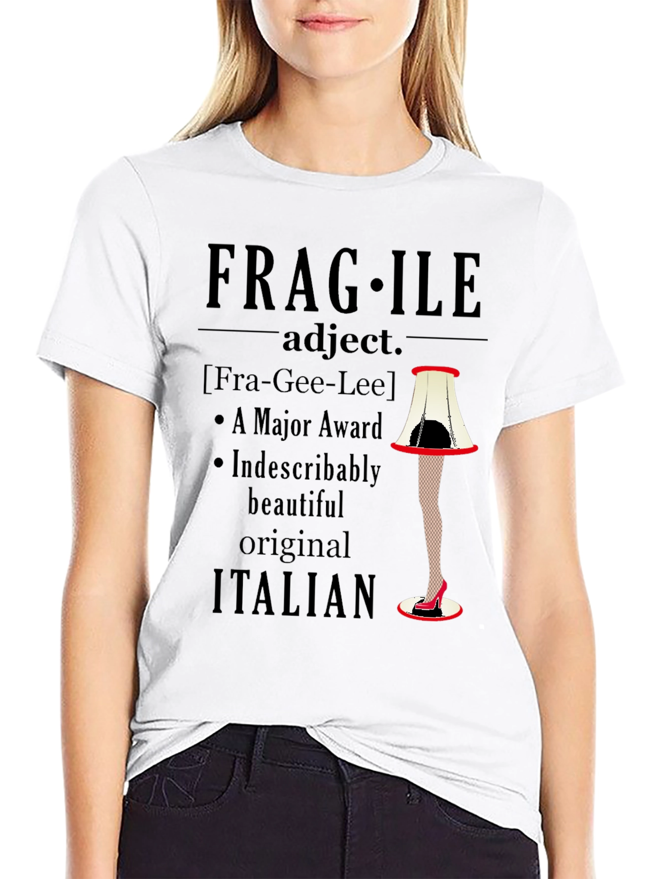 Fragile Leg Lamp T-Shirt - A Major Award!