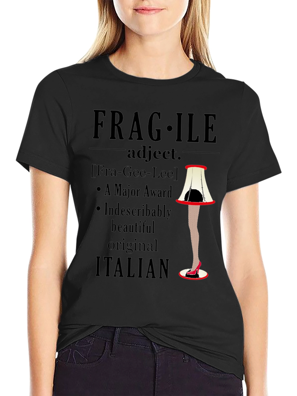 Fragile Leg Lamp T-Shirt - A Major Award!