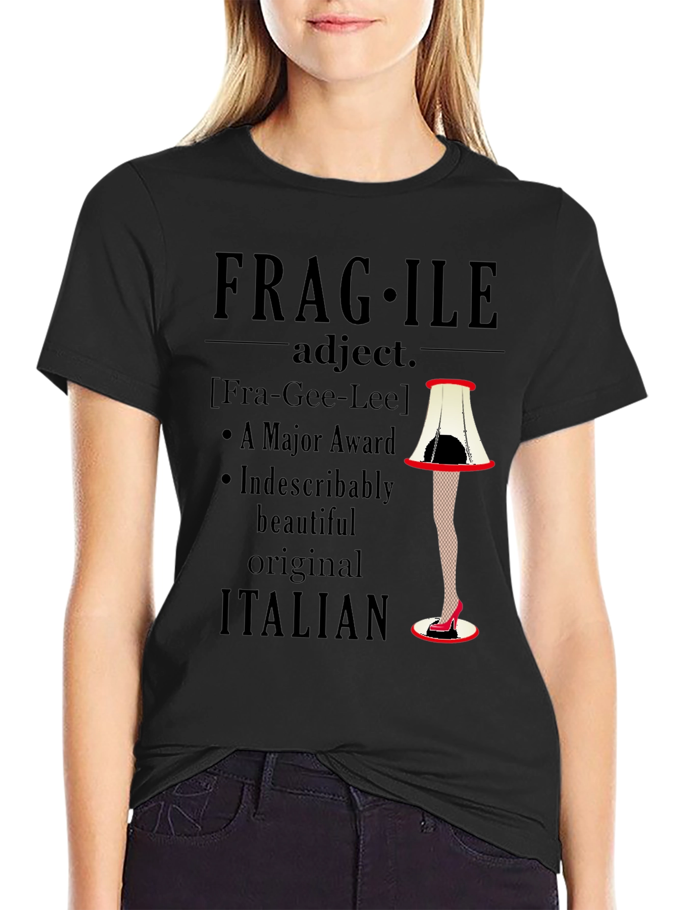 Fragile Leg Lamp T-Shirt - A Major Award!