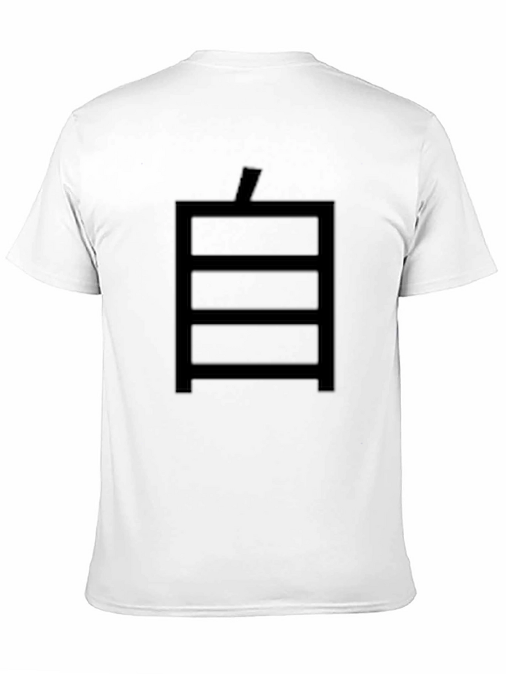 Abstract Graphic Black T-Shirt for Casual Style
