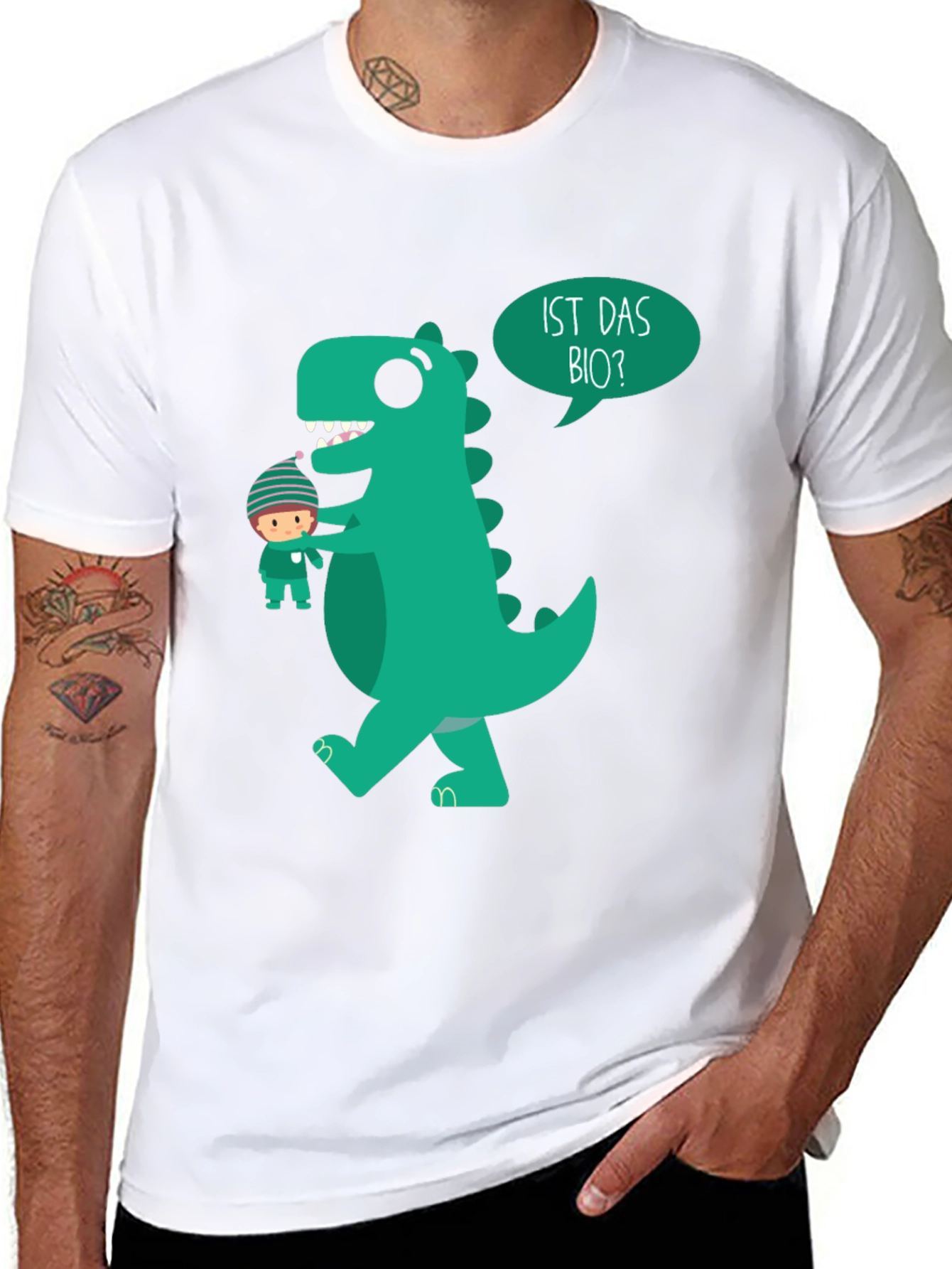Dino Ist Das Bio? Graphic Tee