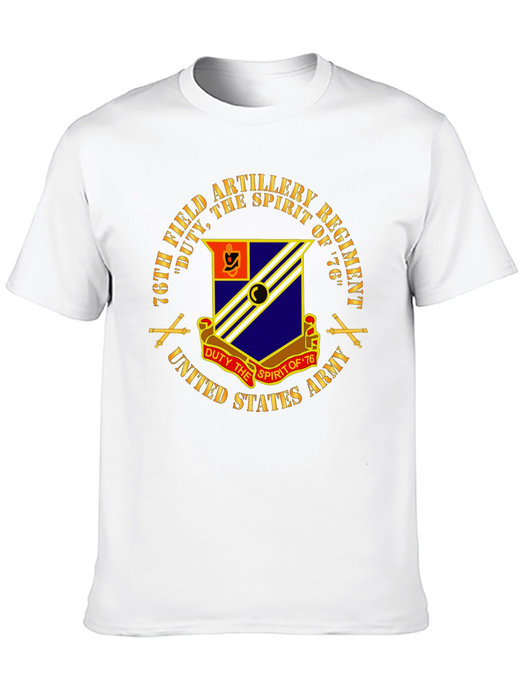 76th Field Artillery Regiment T-Shirt - Duty & Spirit