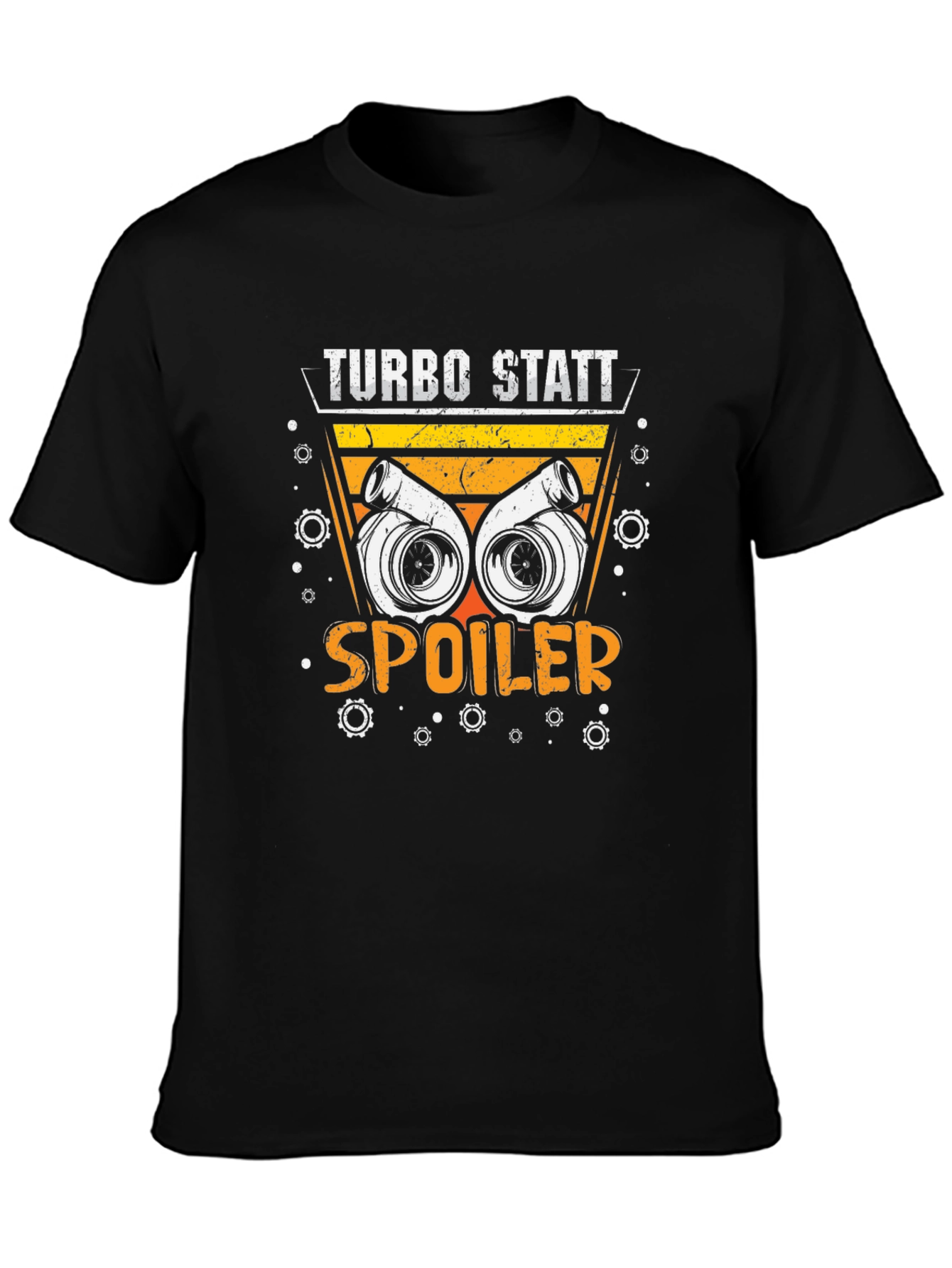Turbo Statt Spoiler T-Shirt - Automotive Enthusiast
