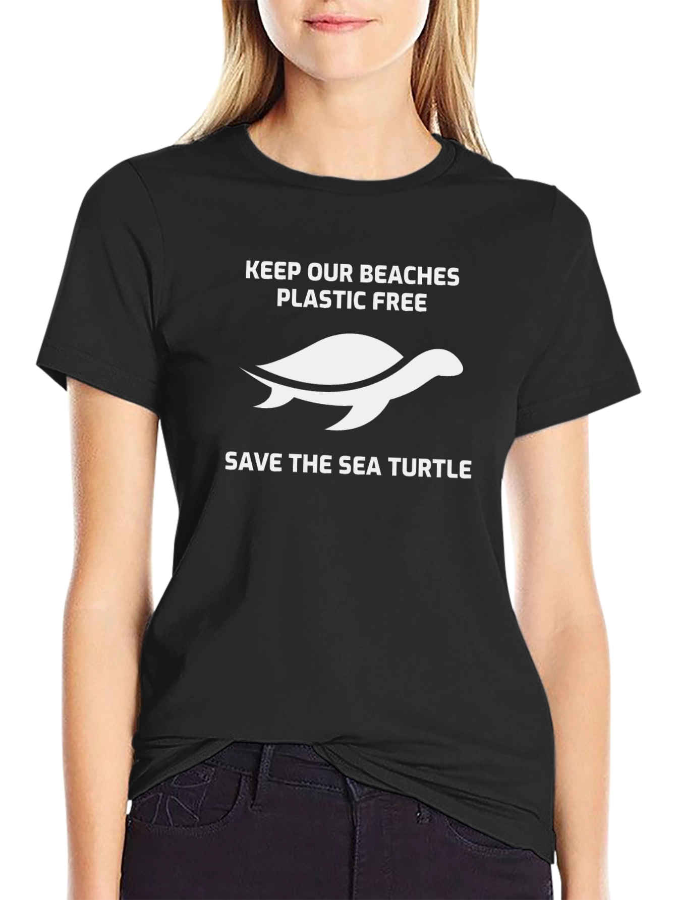 Save the Sea Turtle Graphic Tee