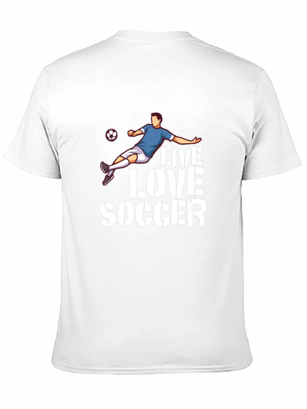 Live Love Soccer Graphic T-Shirt