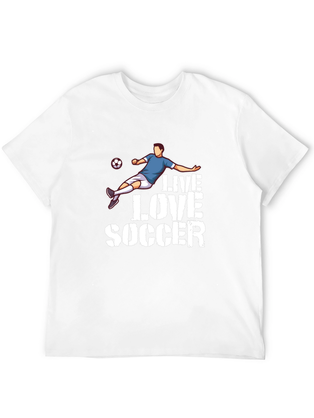 Live Love Soccer Graphic T-Shirt