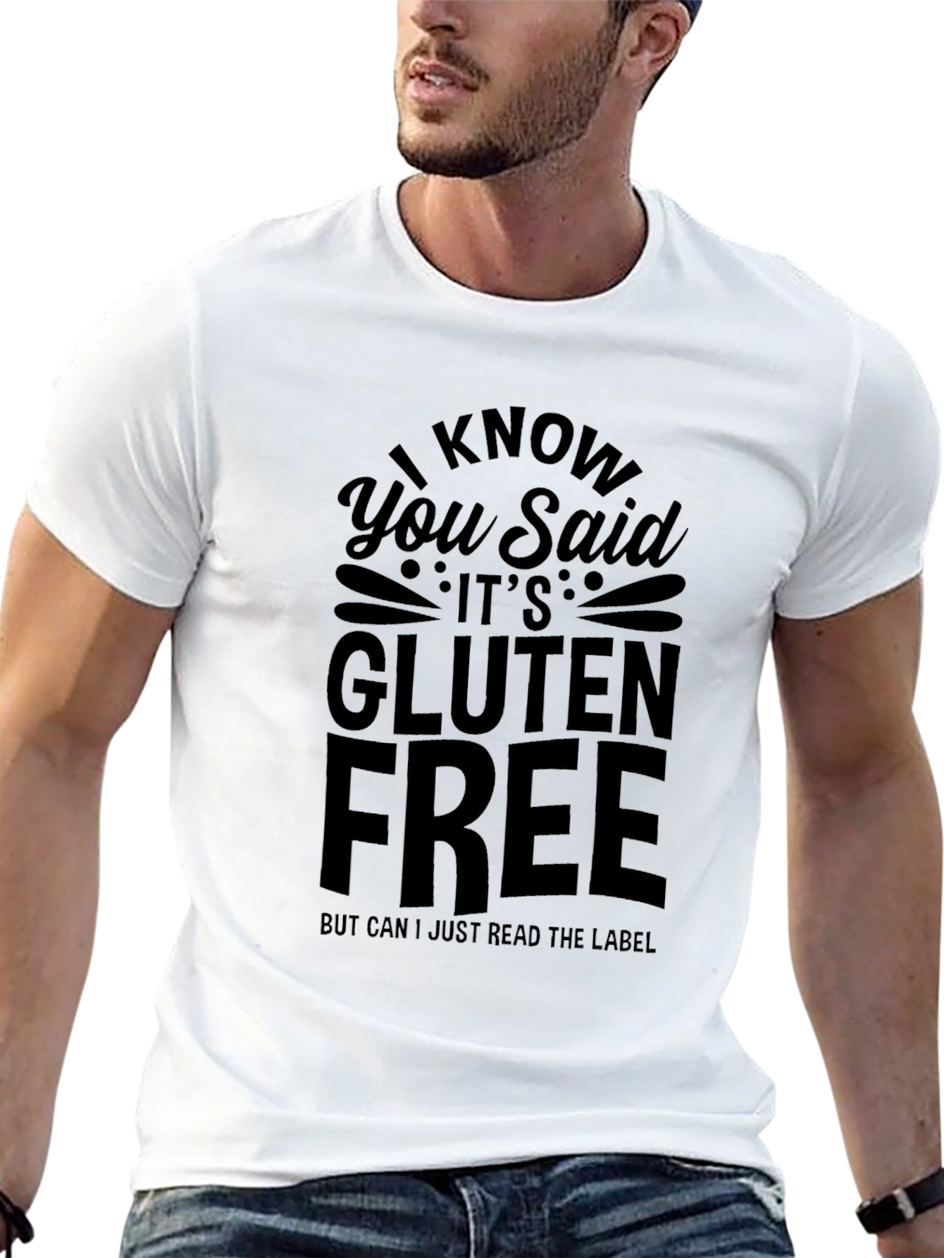 Gluten Free Label T-Shirt - Unisex