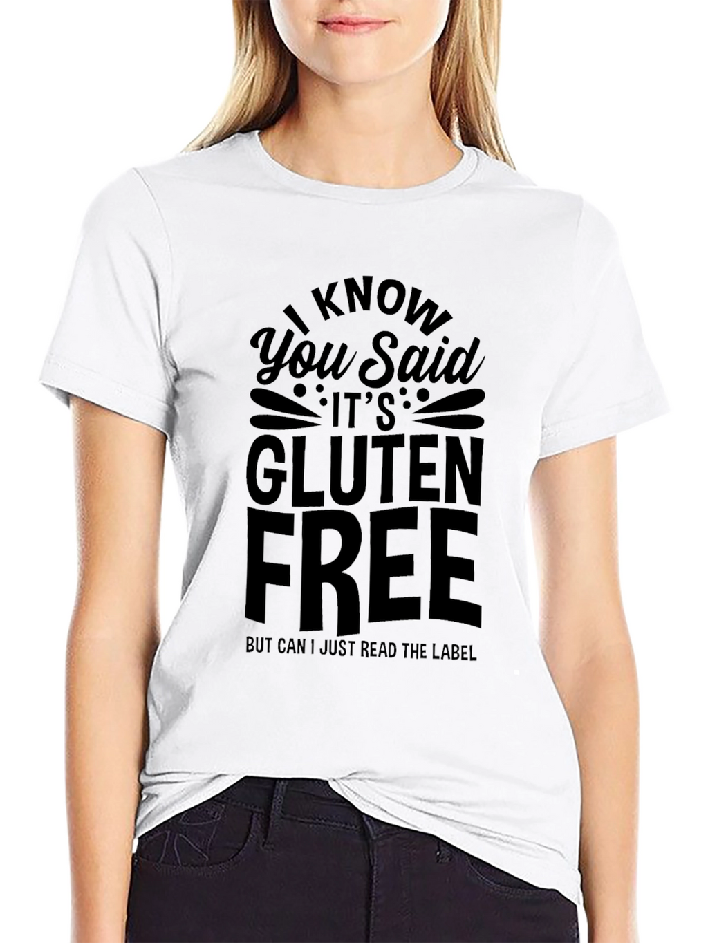 Gluten Free Label T-Shirt - Unisex