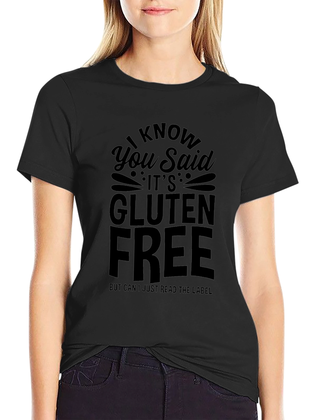 Gluten Free Label T-Shirt - Unisex