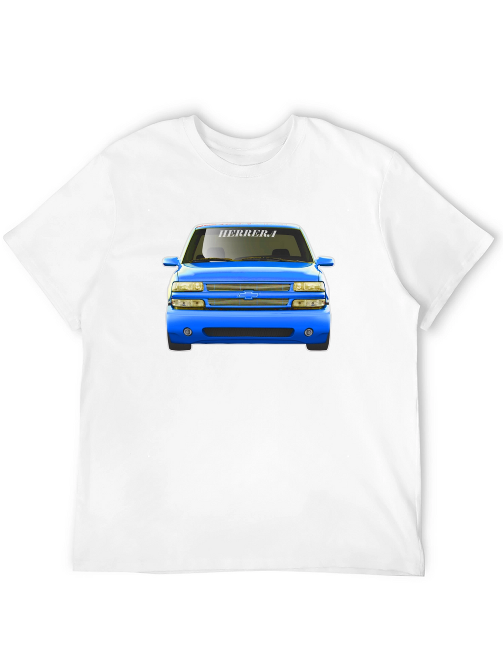 Blue Chevy Truck T-Shirt - Automotive Graphic Tee