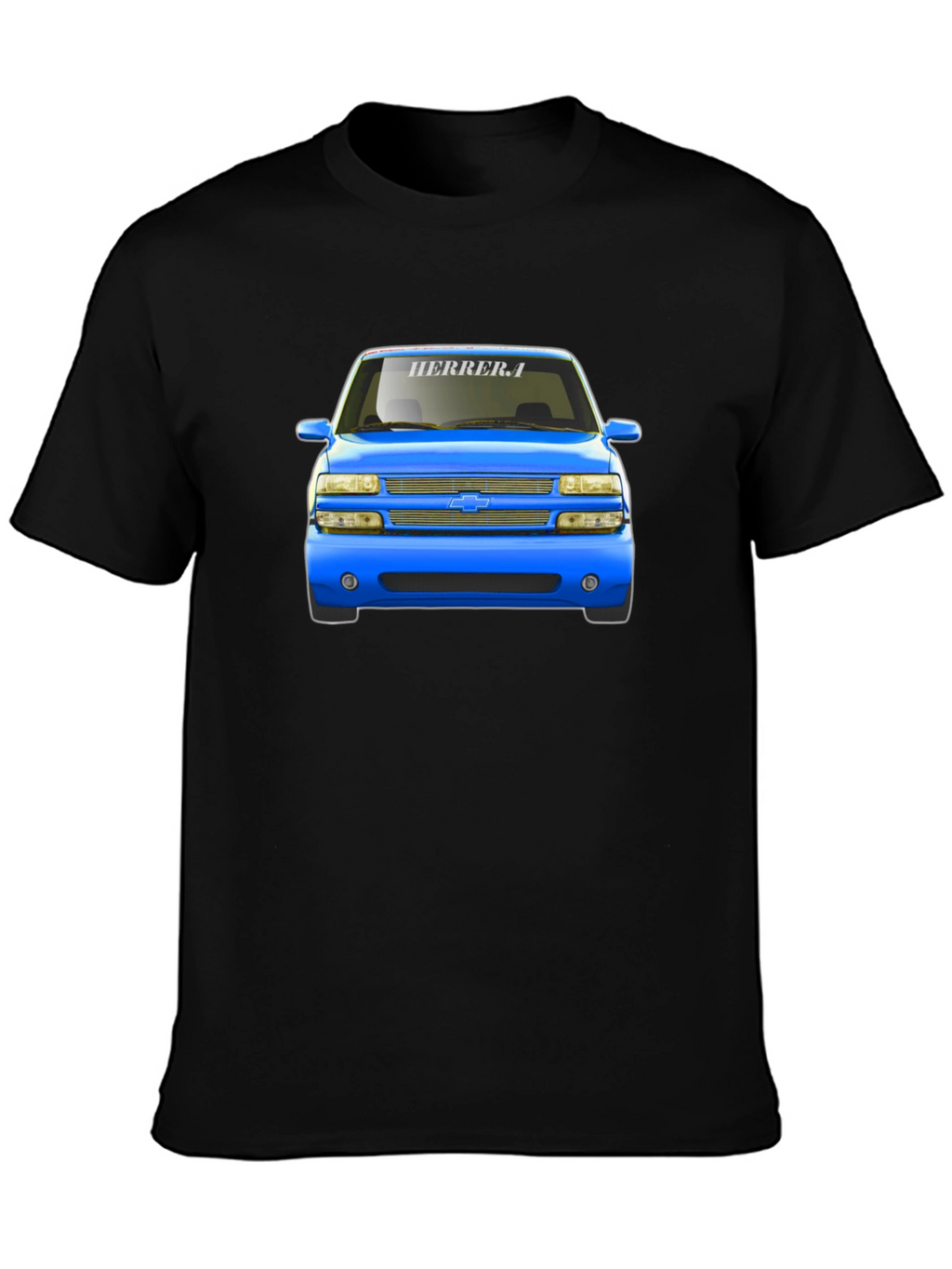 Blue Chevy Truck T-Shirt - Automotive Graphic Tee