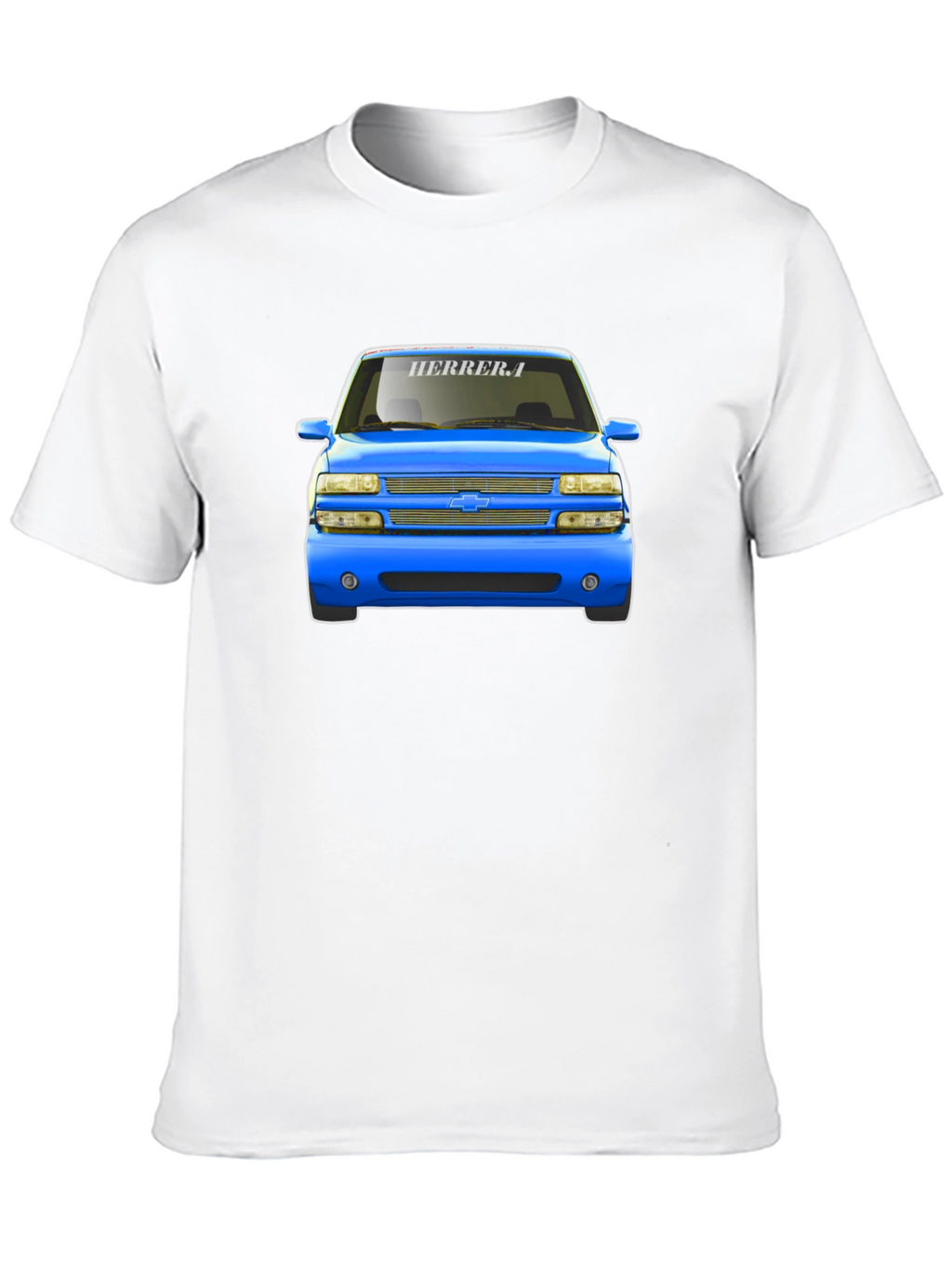 Blue Chevy Truck T-Shirt - Automotive Graphic Tee