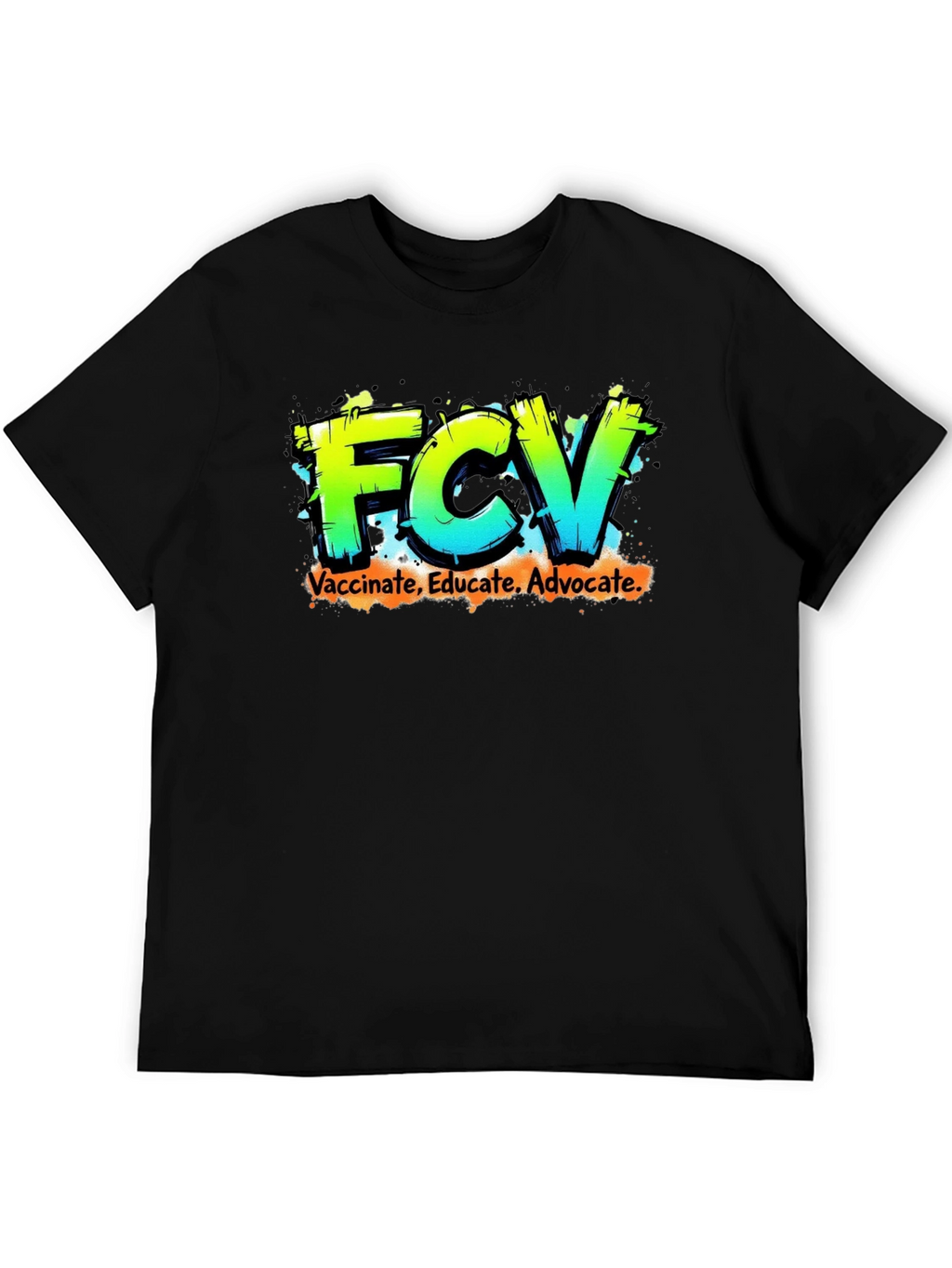 FCV Vaccinate Educate Advocate Graphic Tee