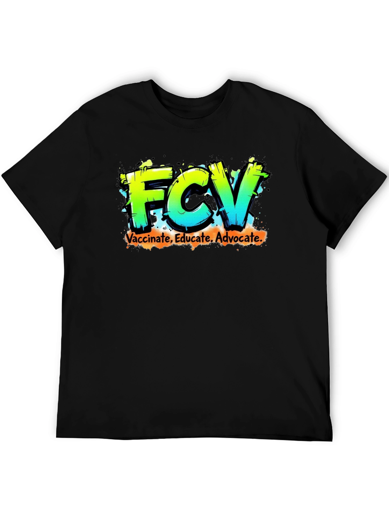 FCV Vaccinate Educate Advocate Graphic Tee
