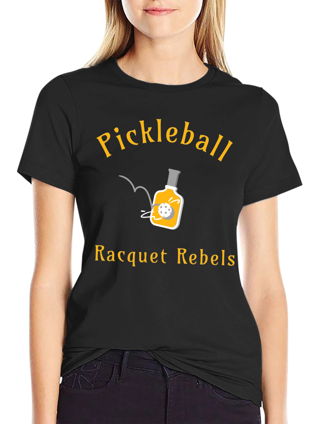 Pickleball Racquet Rebels Graphic Tee