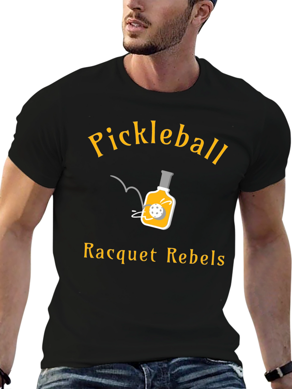 Pickleball Racquet Rebels Graphic Tee