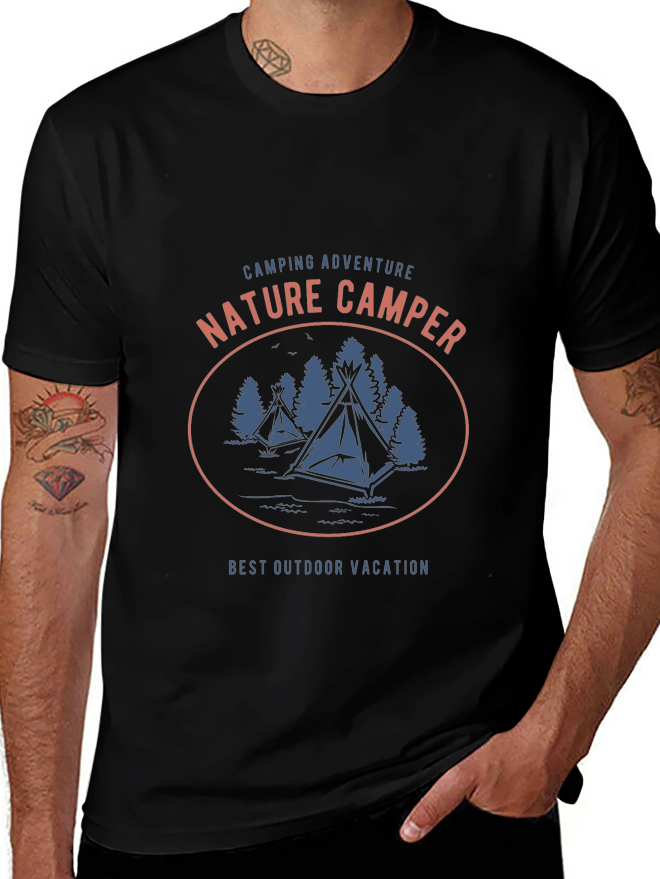 Nature Camper Graphic T-Shirt