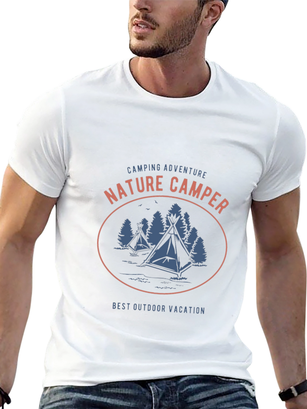 Nature Camper Graphic T-Shirt