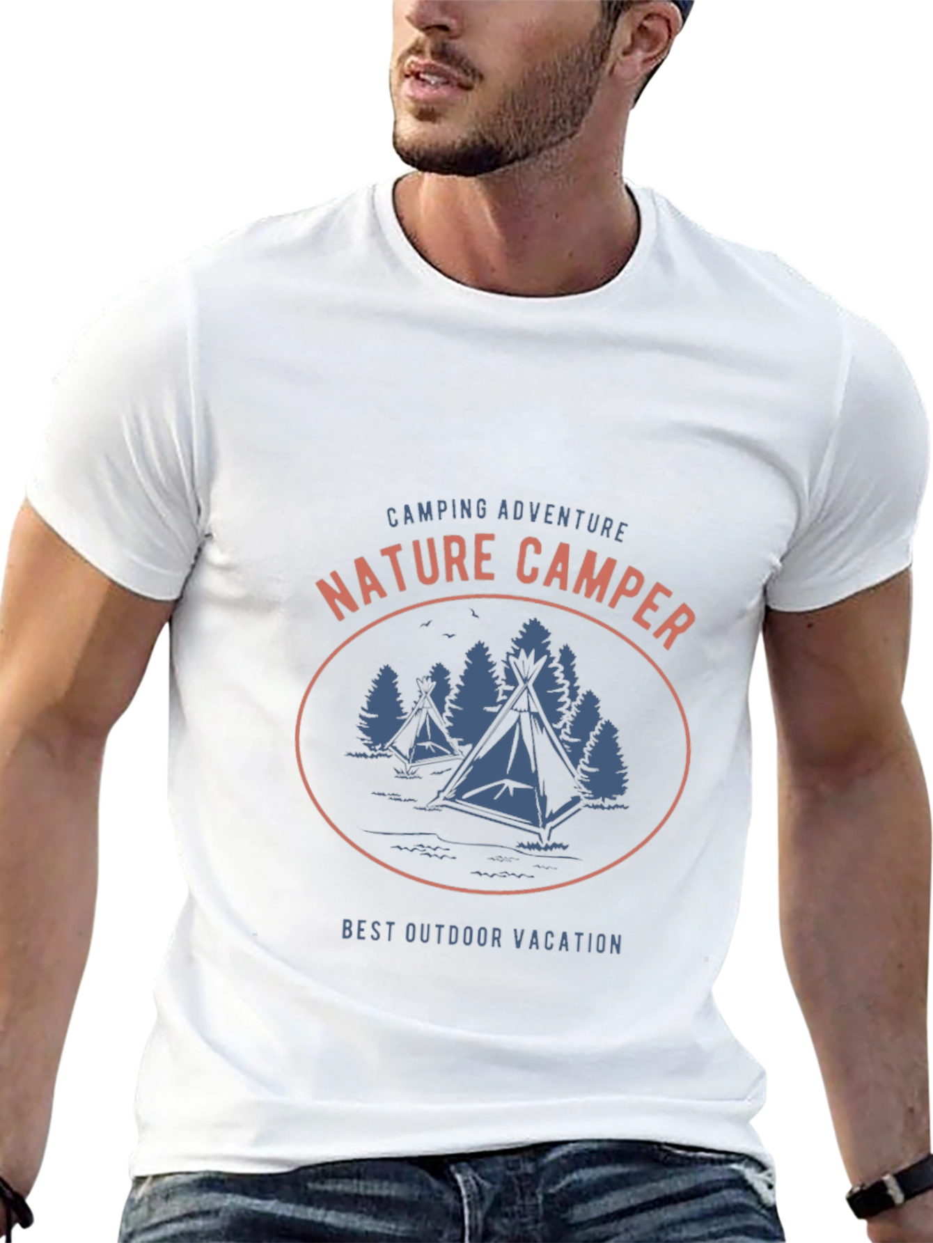 Nature Camper Graphic T-Shirt