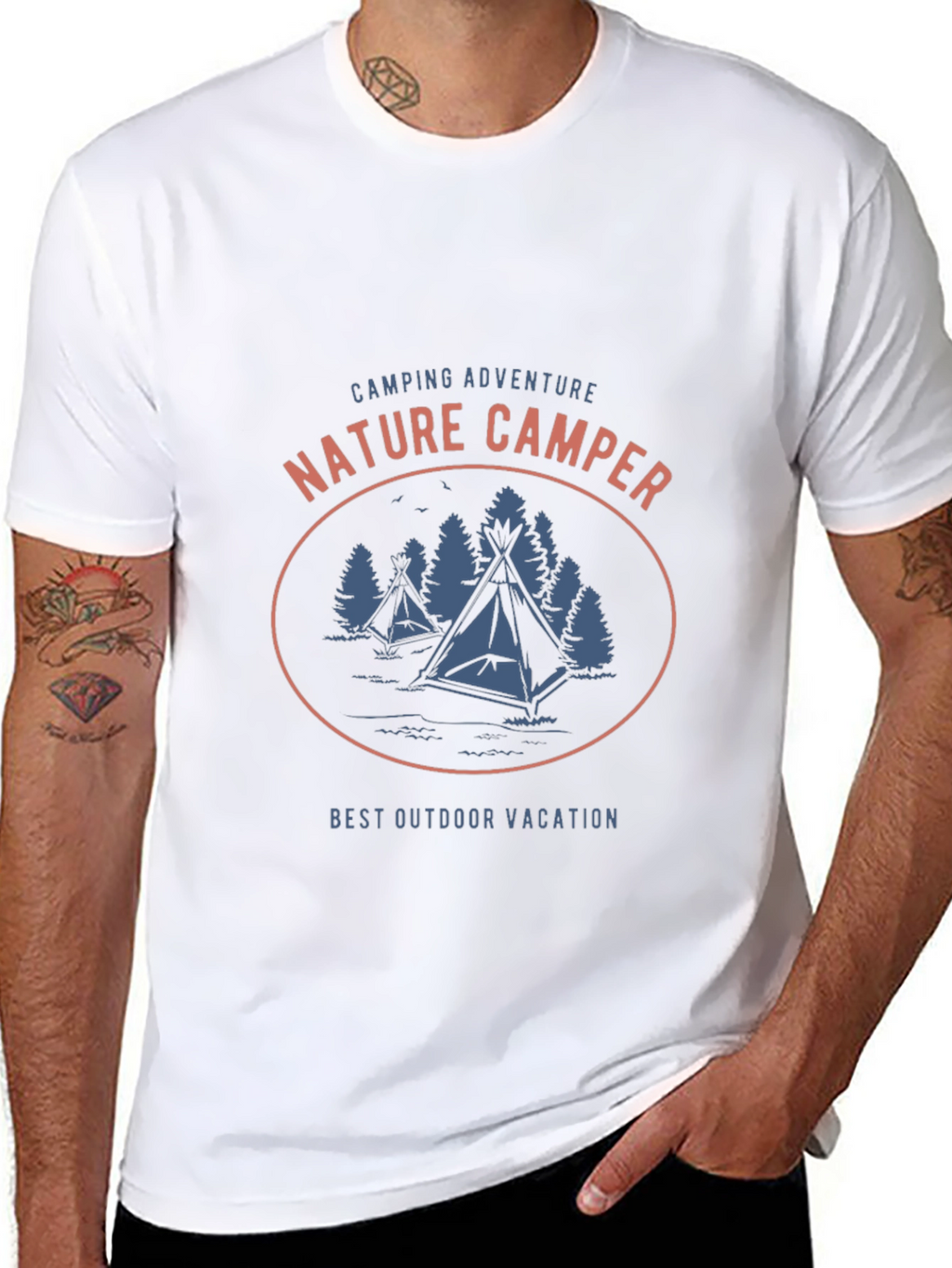 Nature Camper Graphic T-Shirt