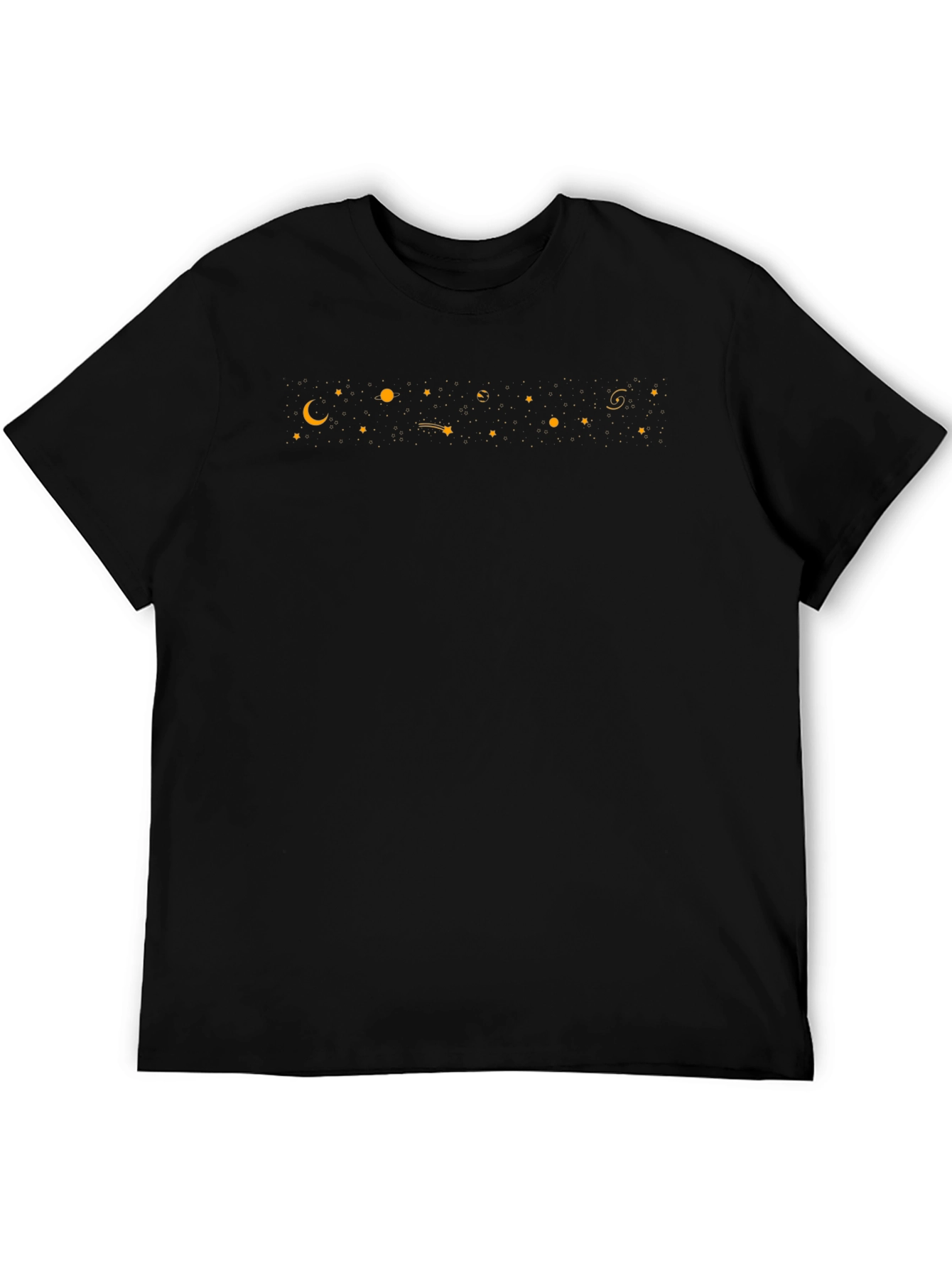Cosmic Dreamer Tee - Black Starry Night T-Shirt
