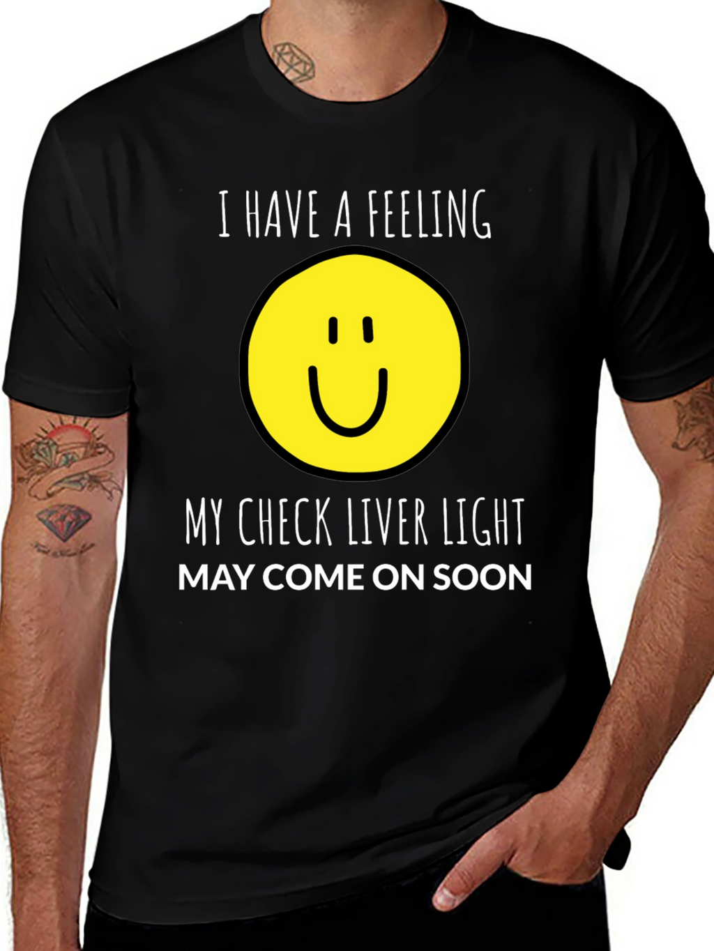 Funny Liver Check T-Shirt