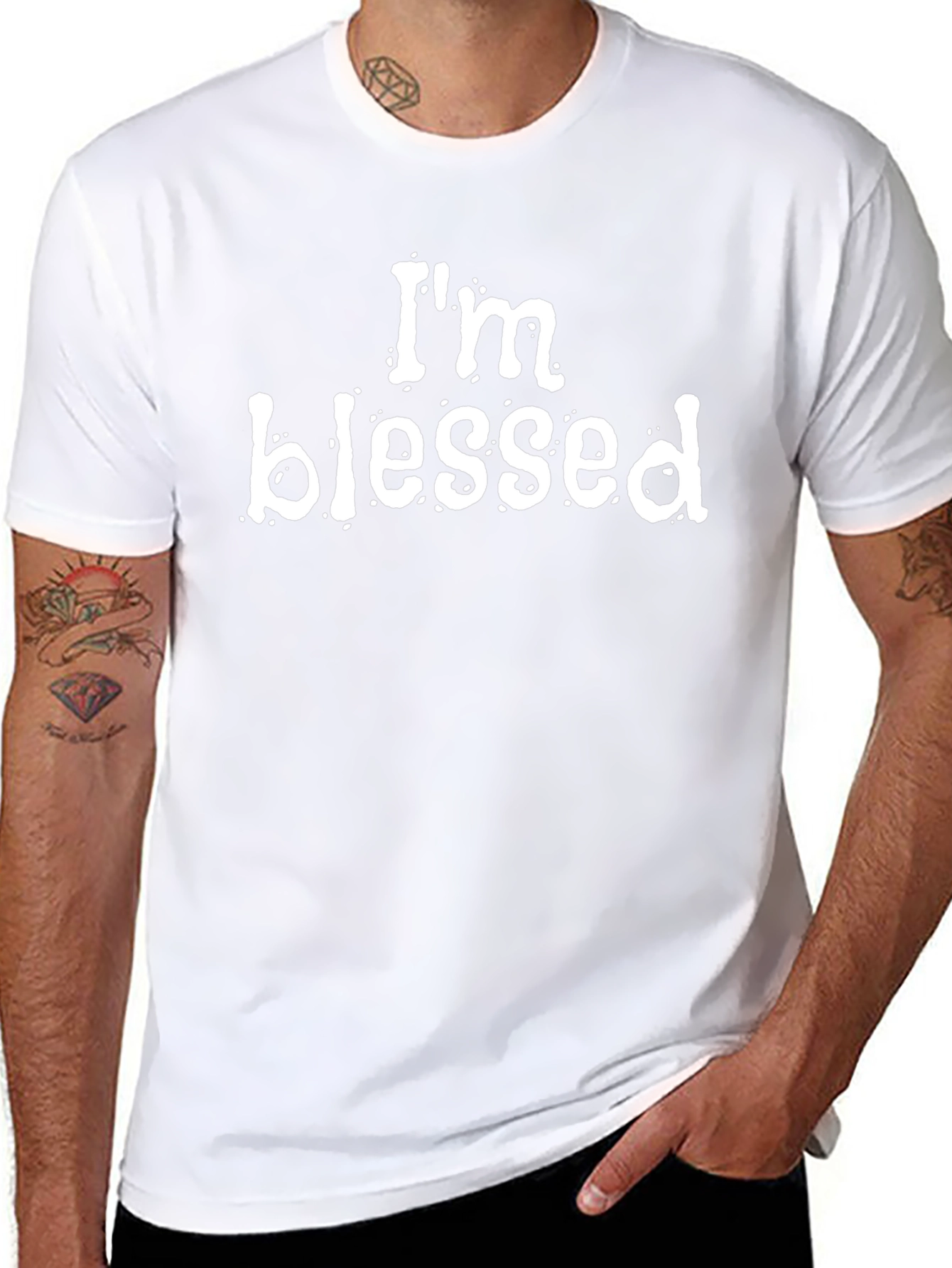 Im Blessed Graphic T-Shirt - Stylish & Comfortable