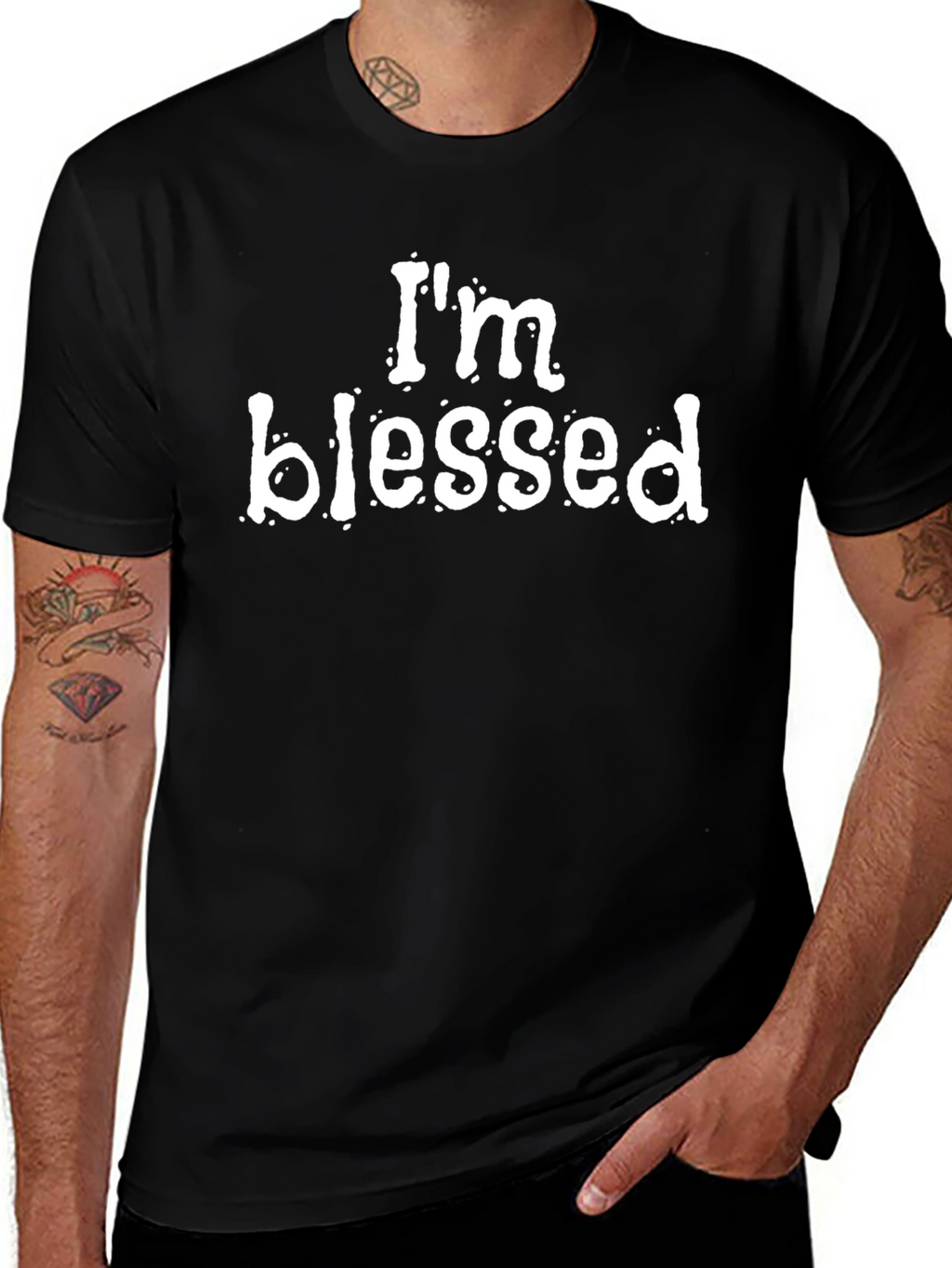 Im Blessed Graphic T-Shirt - Stylish & Comfortable