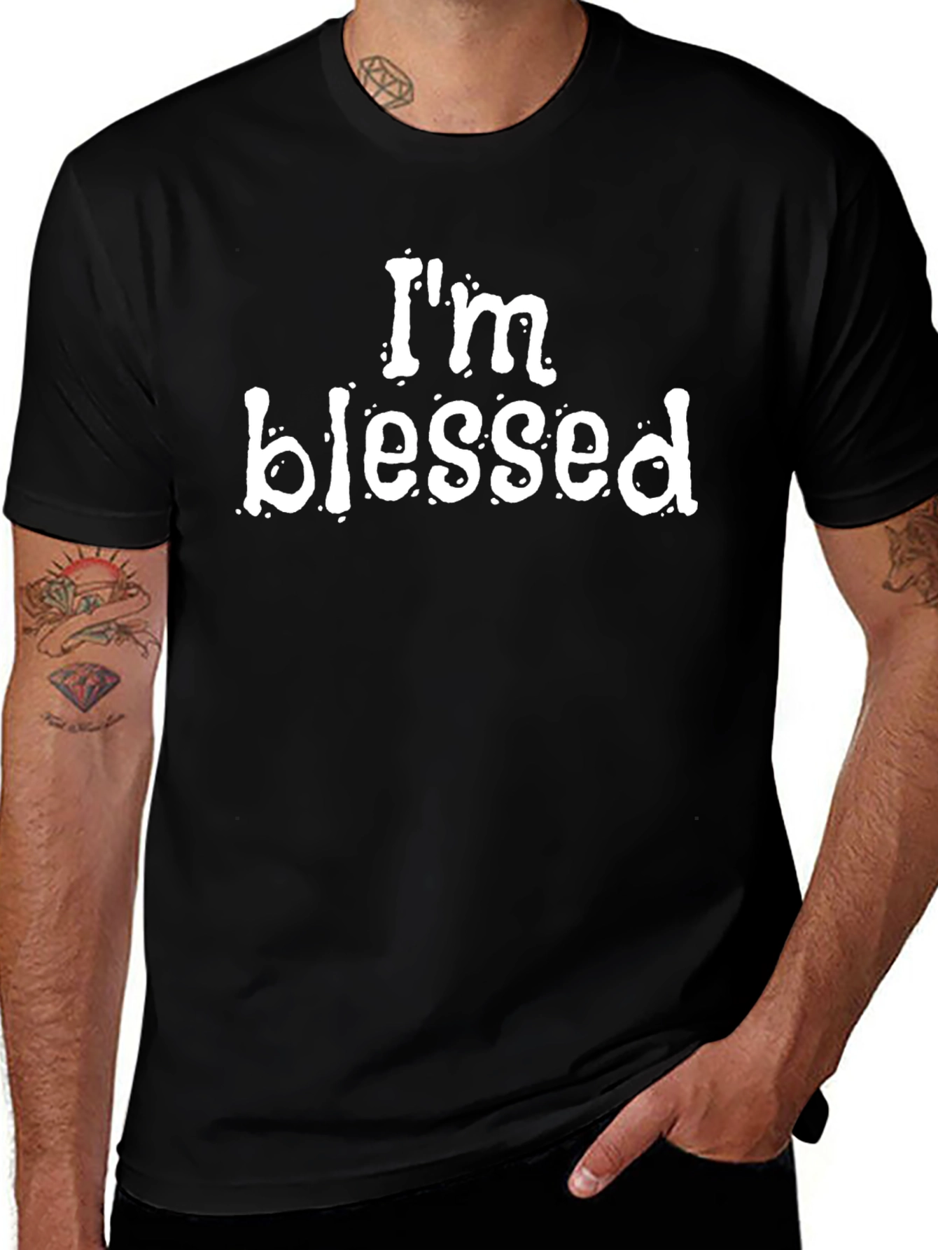 Im Blessed Graphic T-Shirt - Stylish & Comfortable