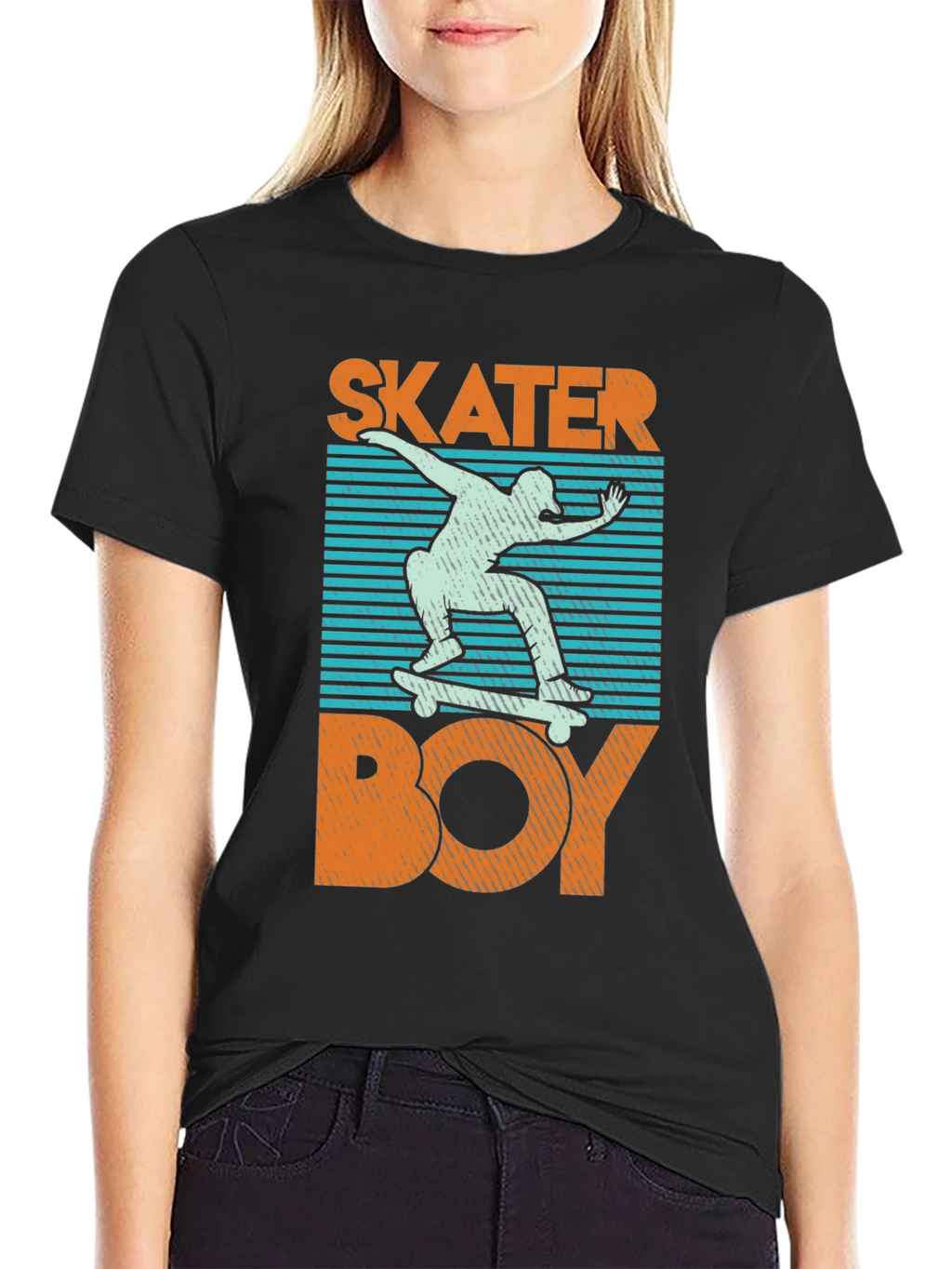 Skater Boy Graphic T-Shirt