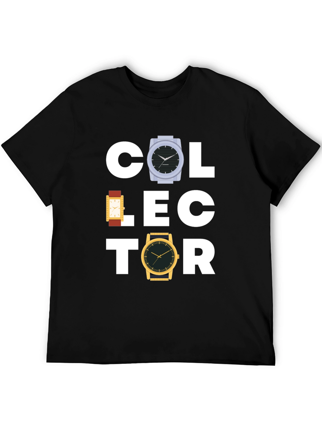 Watch Collector Graphic Tee - Stylish & Unique
