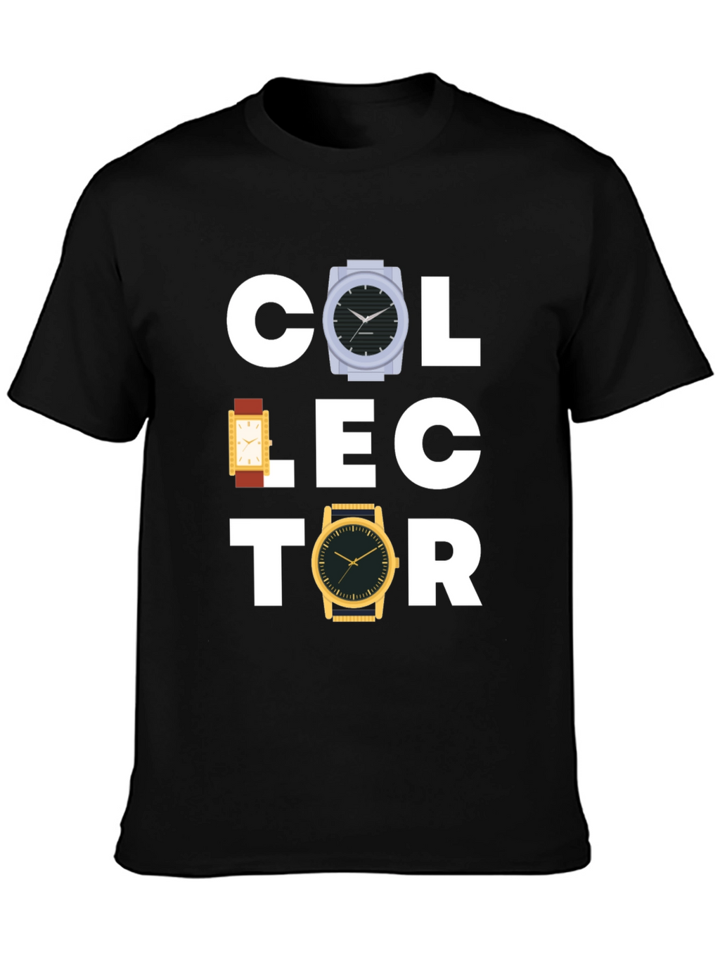 Watch Collector Graphic Tee - Stylish & Unique