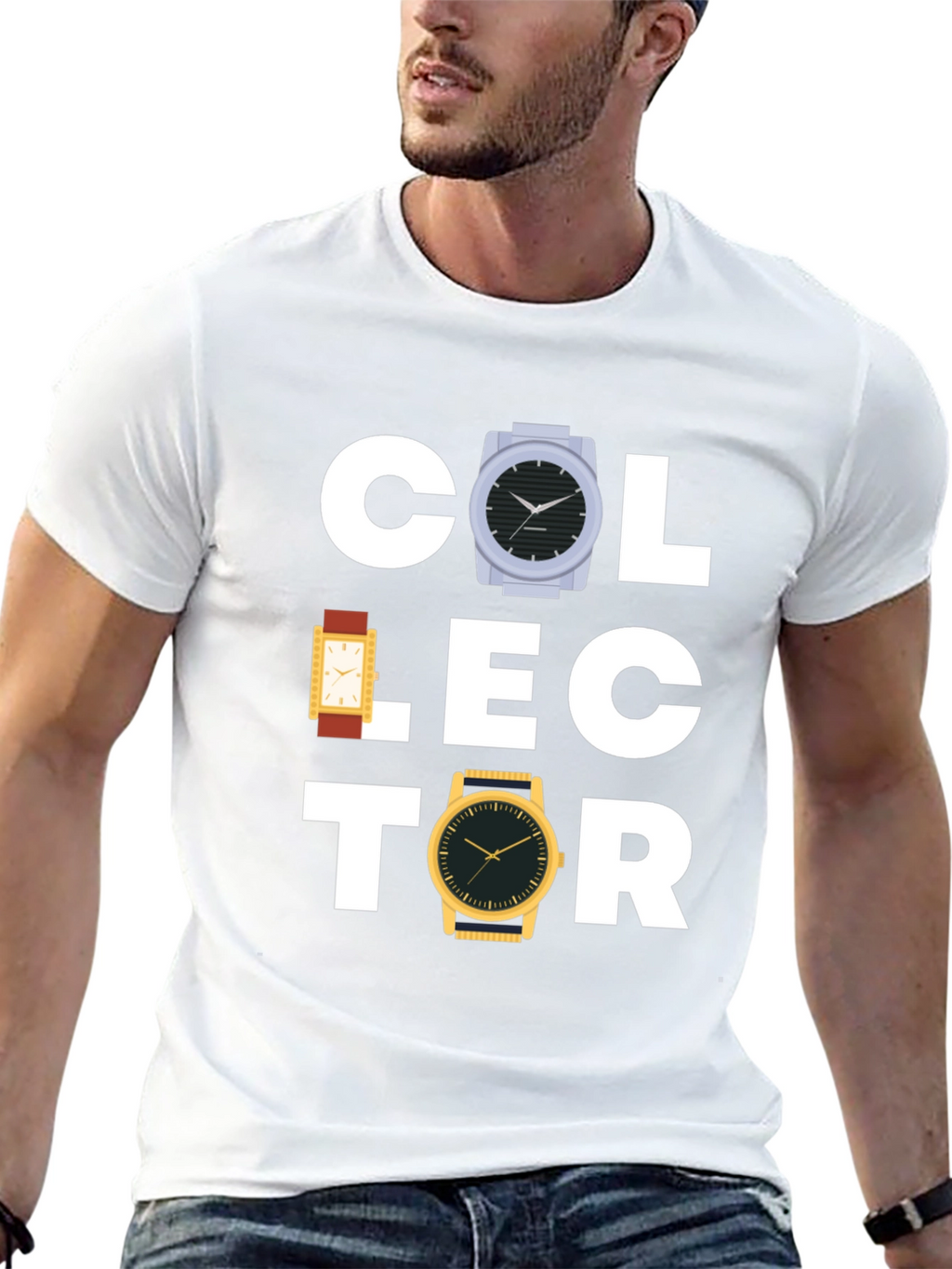 Watch Collector Graphic Tee - Stylish & Unique